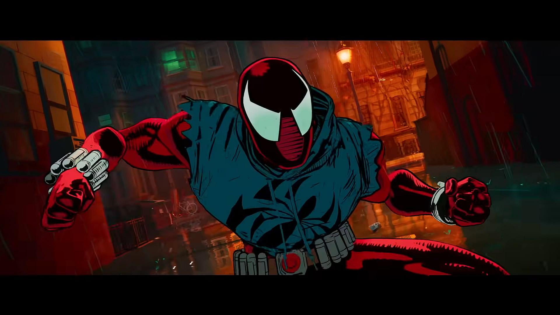 Ben Reilly (Andy Samberg) makes his cinematic debut in Spider-Man: Across The Spider-Verse (2023)