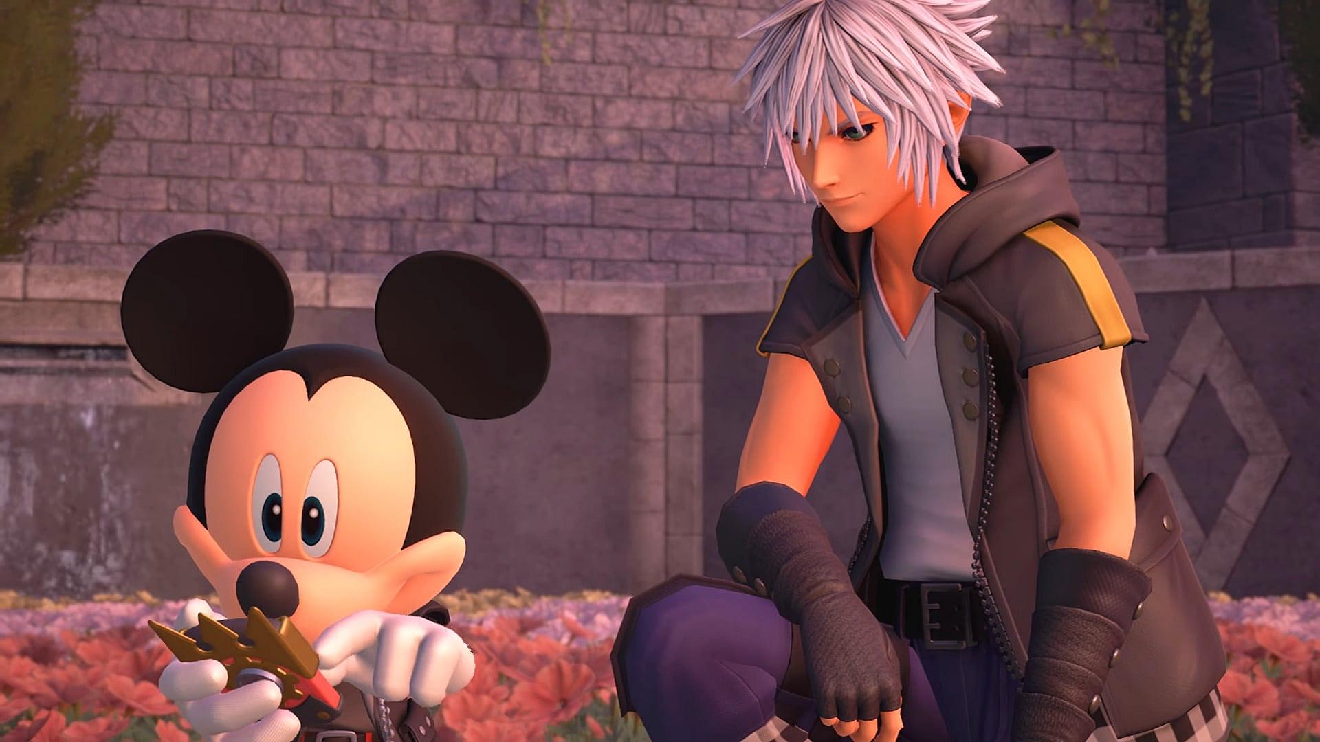 King Mickey and Riku wish Sora the best of luck in Kingdom Hearts 3 (2019), Square Enix