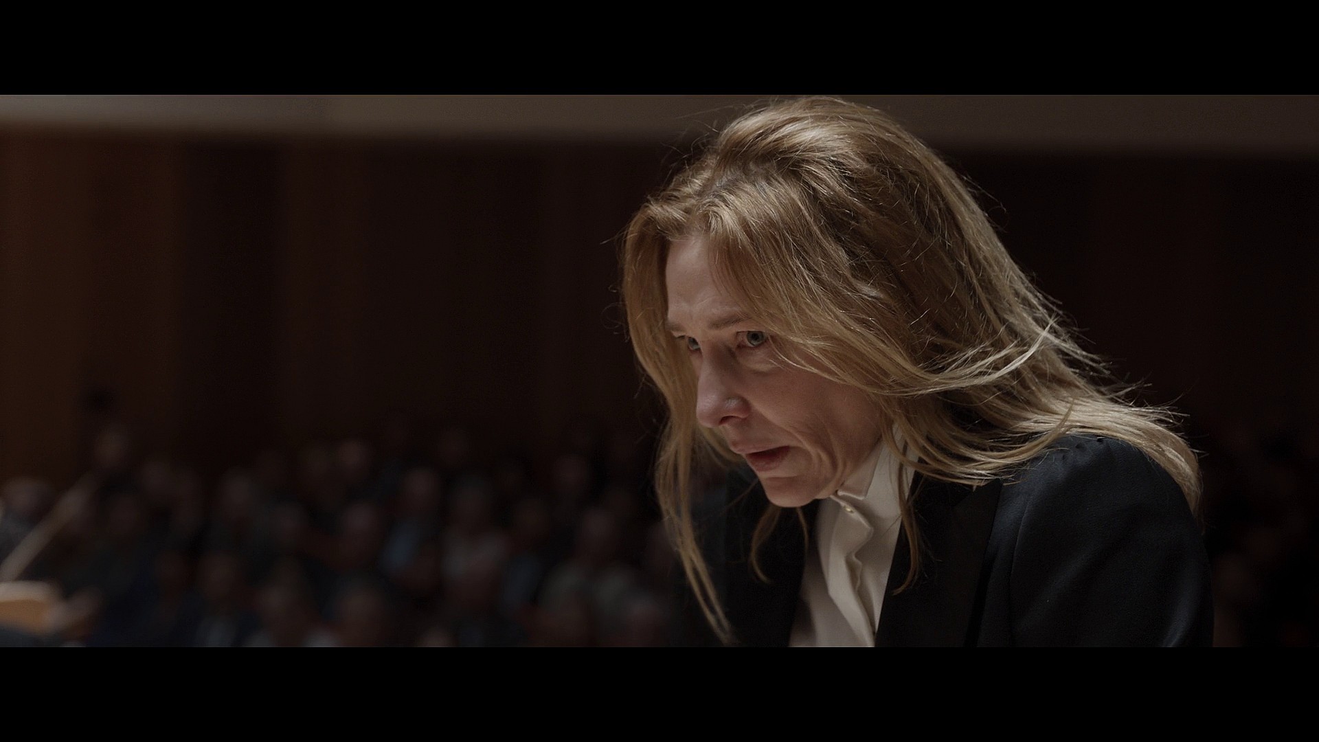 Lydia Tár (Cate Blanchett) refuses to confront her own ego via Tár (2022), Universal Pictures