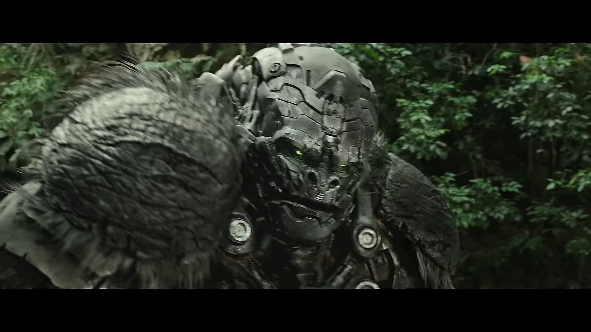 Optimus Primal (Ron Perlman) delivers a warning in Transformers: Rise of the Beasts (2023), Paramount Pictures via YouTube