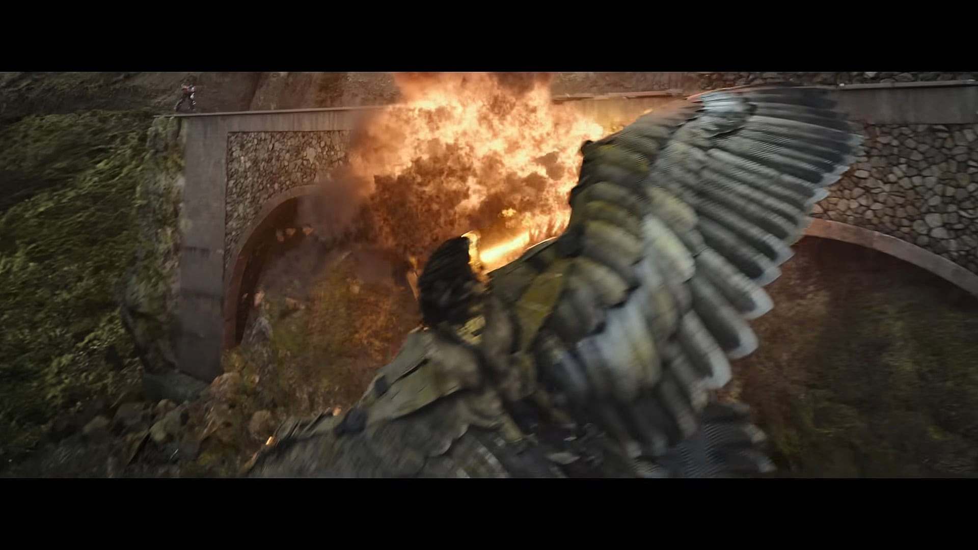 Airazor (Michelle Yeoh) unleashes her power in Transformers: Rise of the Beasts (2023), Paramount Pictures via YouTube