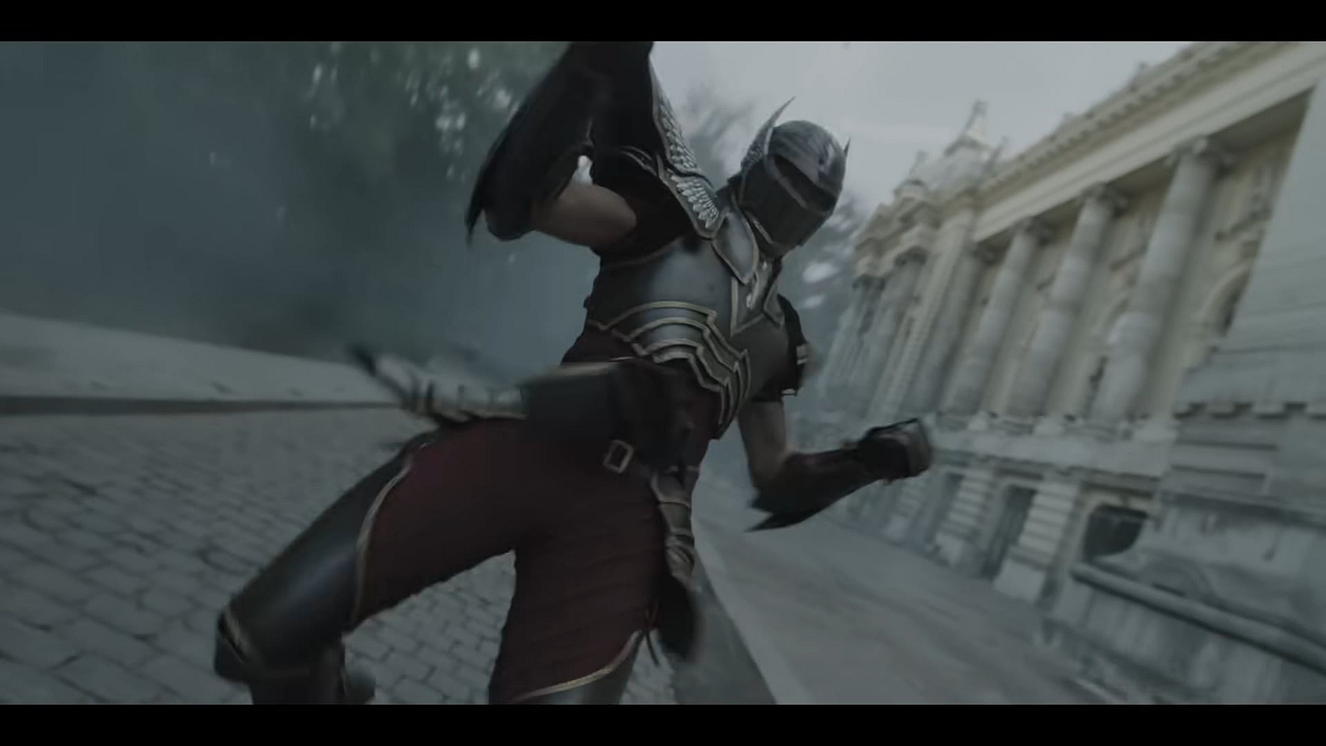 Seiya (Maceknyu) unleashes a devastating spin kick in Knights of the Zodiac (2023), Toei Animation via YouTube