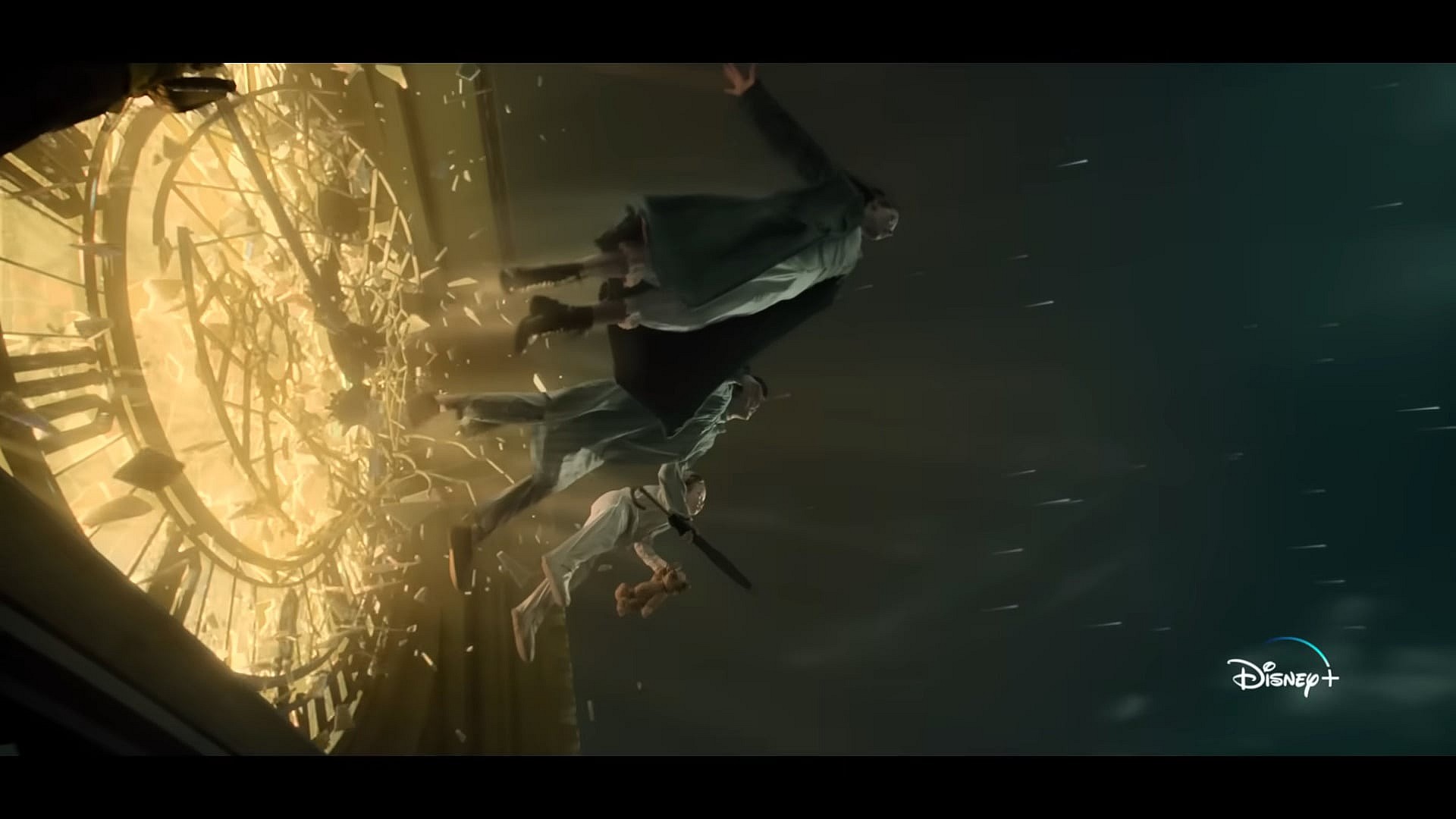 The Darling children take a leap of faith in Peter Pan & Wendy (2023), Disney