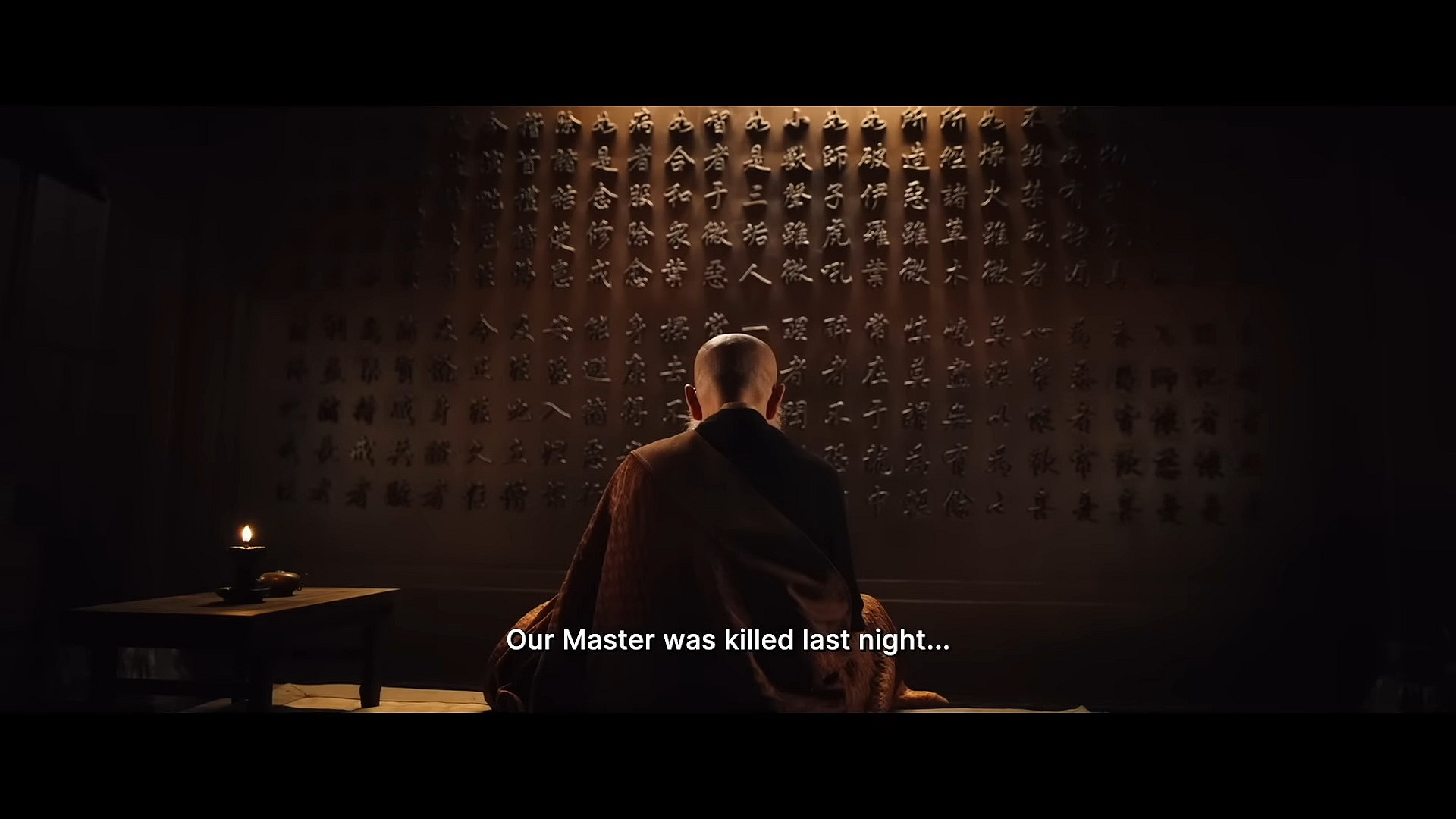 Master Ma (Min Zheng) meditates in Sakra (2023), Well Go USA