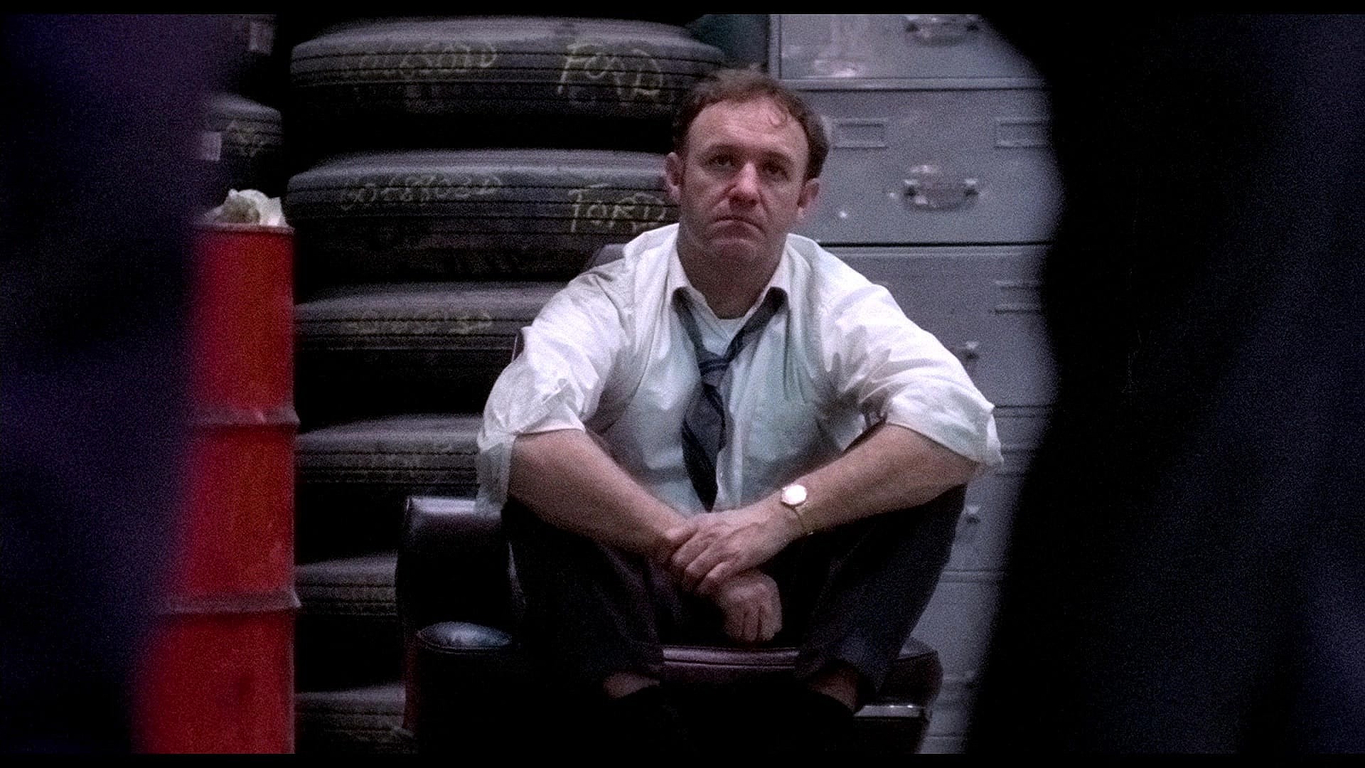 Jimmy "Popeye" Doyle (Gene Hackman) has his patience tested in The French Connection (1971), 20th Century Studios