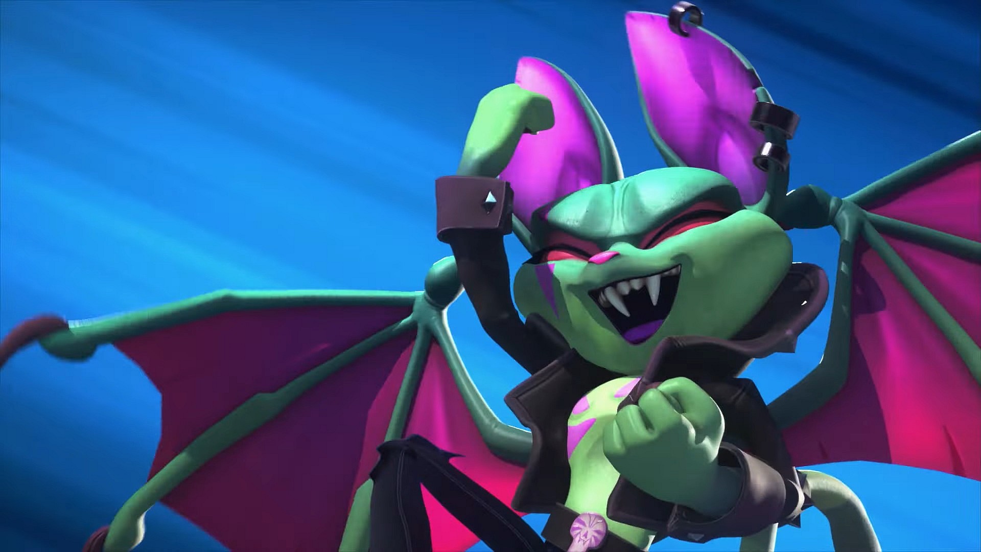 Catbat (Erika Ishii) takes a W in Crash Team Rumble (2023), Toys For Bob