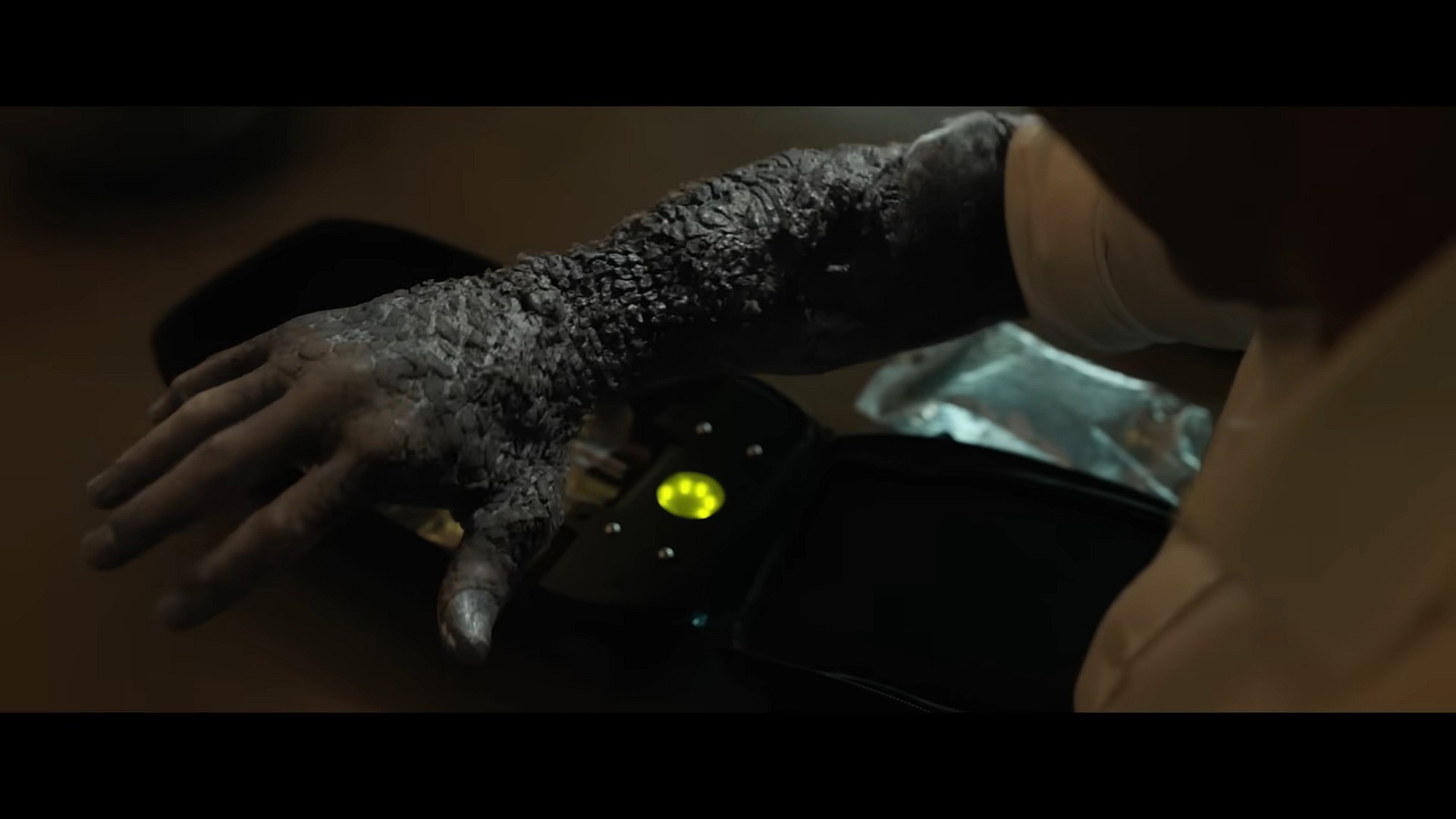 The Rhino (Alessandro Nivola) begins to 'armor up' in Kraven the Hunter (2023), Sony Pictures