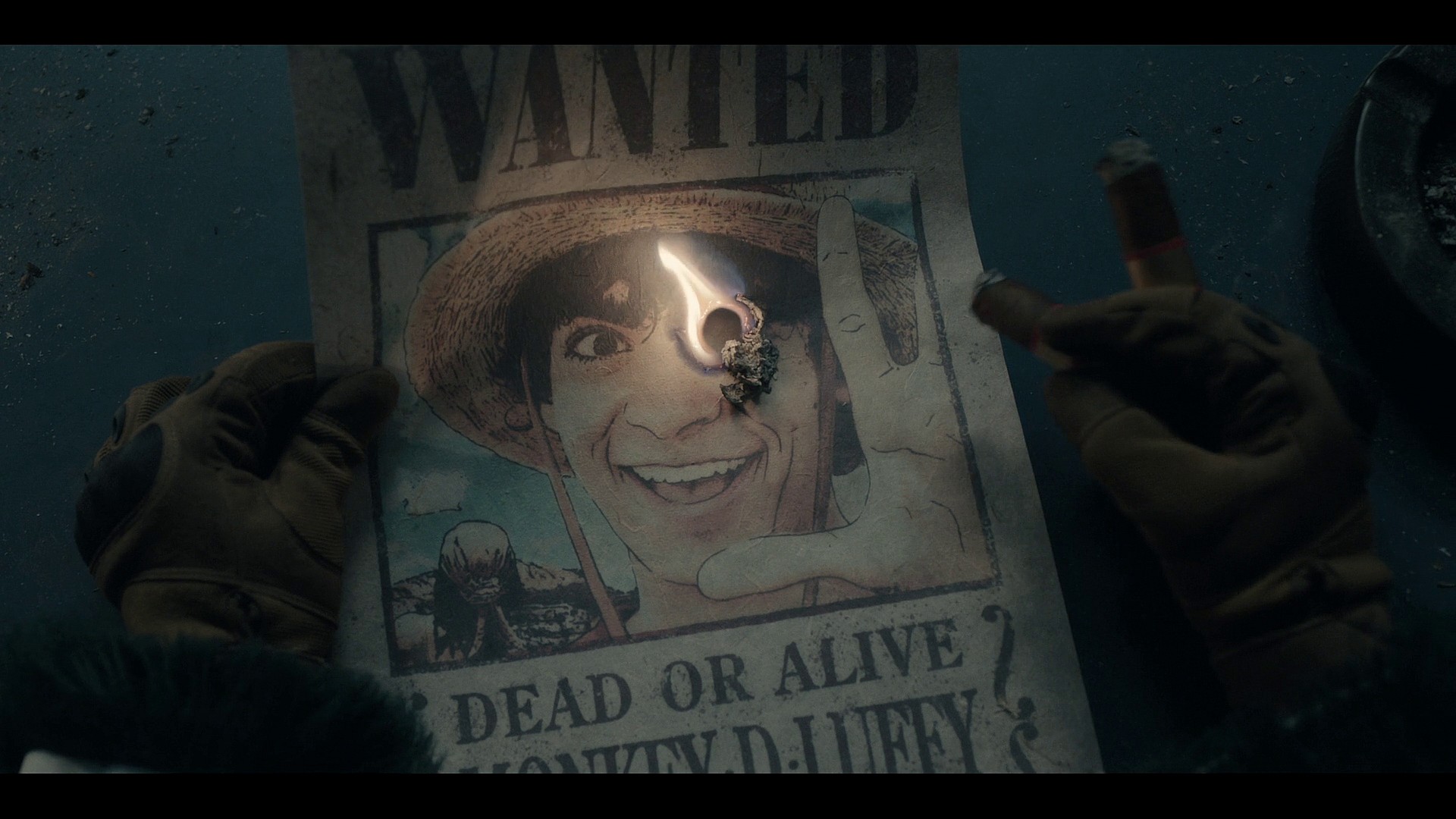 A certain Logia-fruit wielding Marine sets his sights on Luffy (Iñaki Godoy) in One Piece Season 1 Episode 8 "The Worst in the East" (2023), Netflix