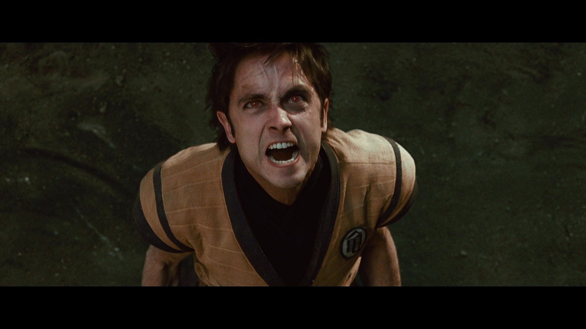 Goku (Justin Chatwin) prepares to go full Oozaru in Dragon Ball: Evolution (2009), 20th Century Fox