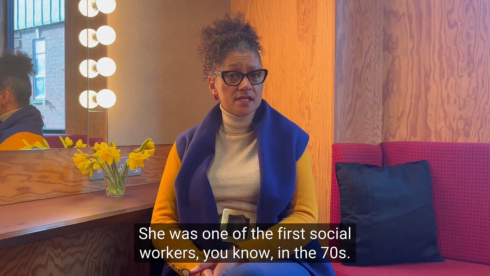 Cathy Tyson recalls her mother's early life to everymanplayhouse for their 'Top 5 Dream Dinner Guests' series