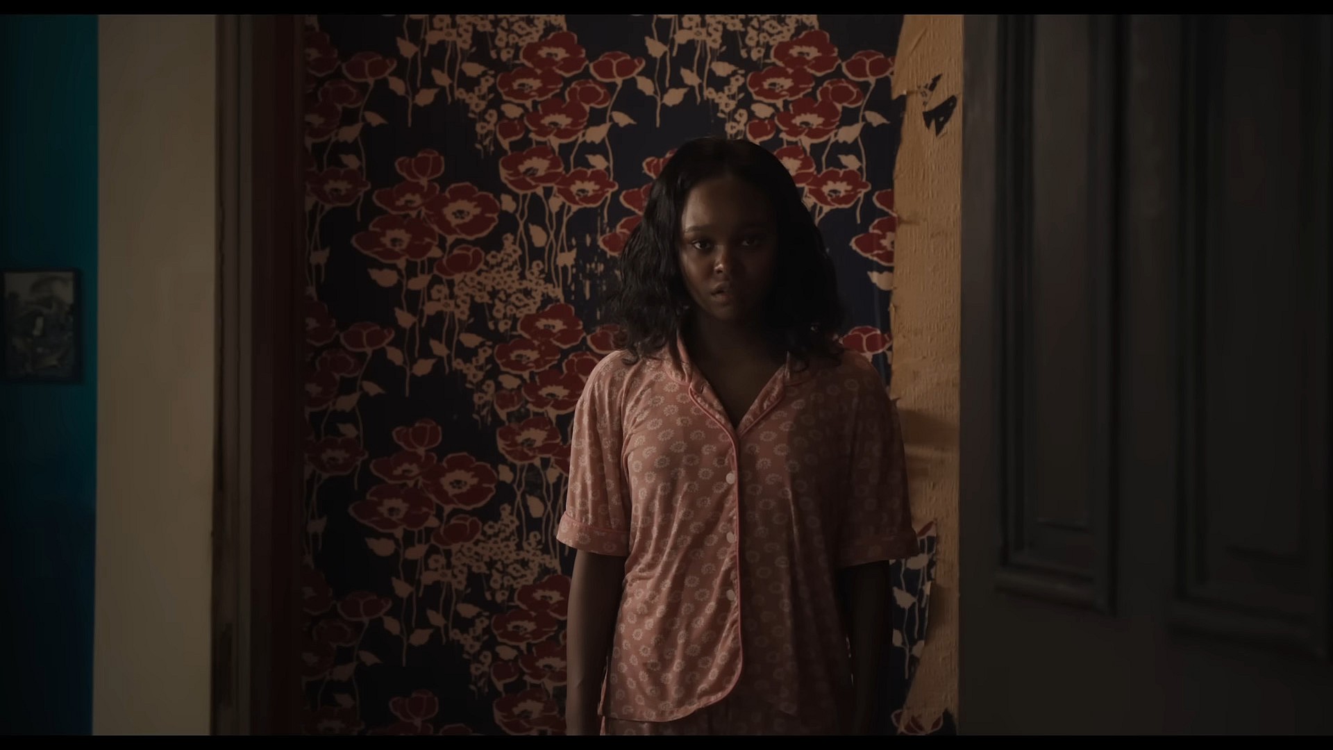 Angela (Lidya Jewett) begins to display some odd behavior in The Exorcist: Believer (2023), Universal Pictures