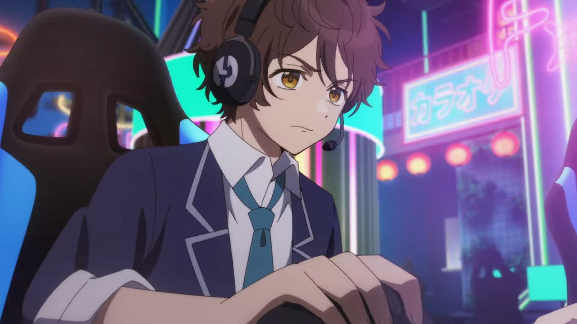 Shun Tokinoya (Kensho Ono) fights for the lead in Protocol: Rain (2023), Team Kitsune