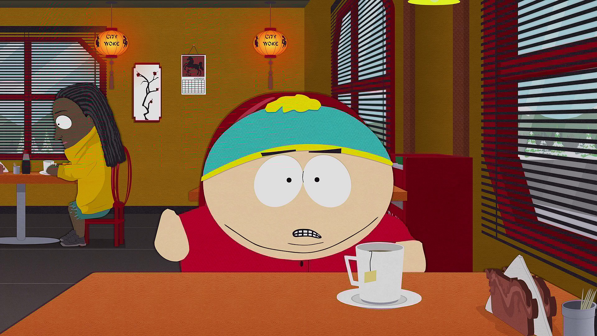 Cartman (Trey Parker) admits to writing tens of thousands of anti-Kathleen Kennedy letters in South Park: Joining the Panderverse (2023), Paramount