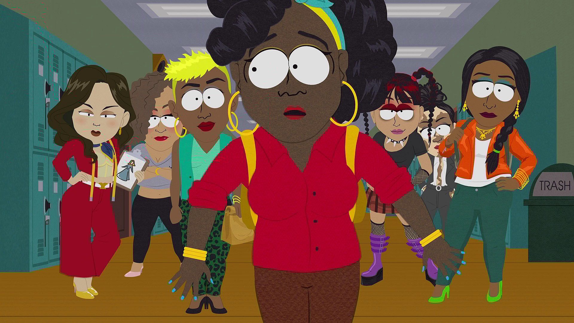 Cartman (Trey Parker) finds himself trapped in a different body in South Park: Joining the Panderverse (2023), Paramount