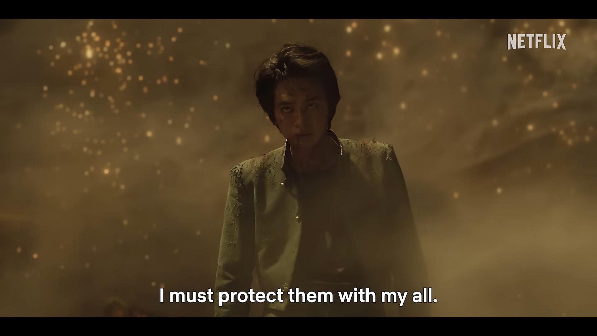 Yusuke Urameshi (Takumi Kitamura) finds his resolve in Yu Yu Hakusho (2023), Netflix