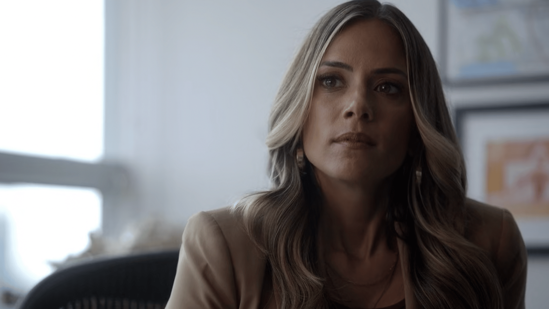 Jana Kramer as Lexie Crenshaw in A Cowboy Christmas Romance (2023), Lifetime