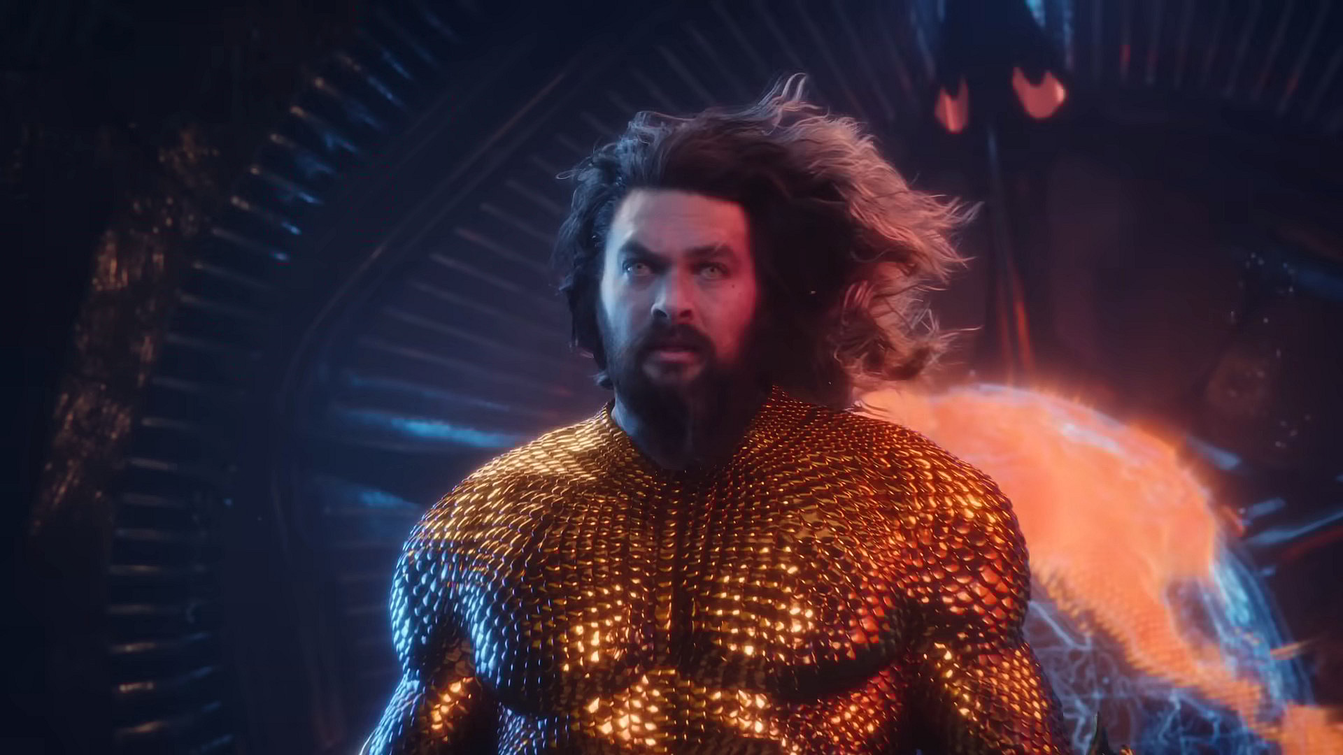 Jason Momoa as Aquaman in Aquaman and the Lost Kingdom (2023), Warner Bros. Pictures