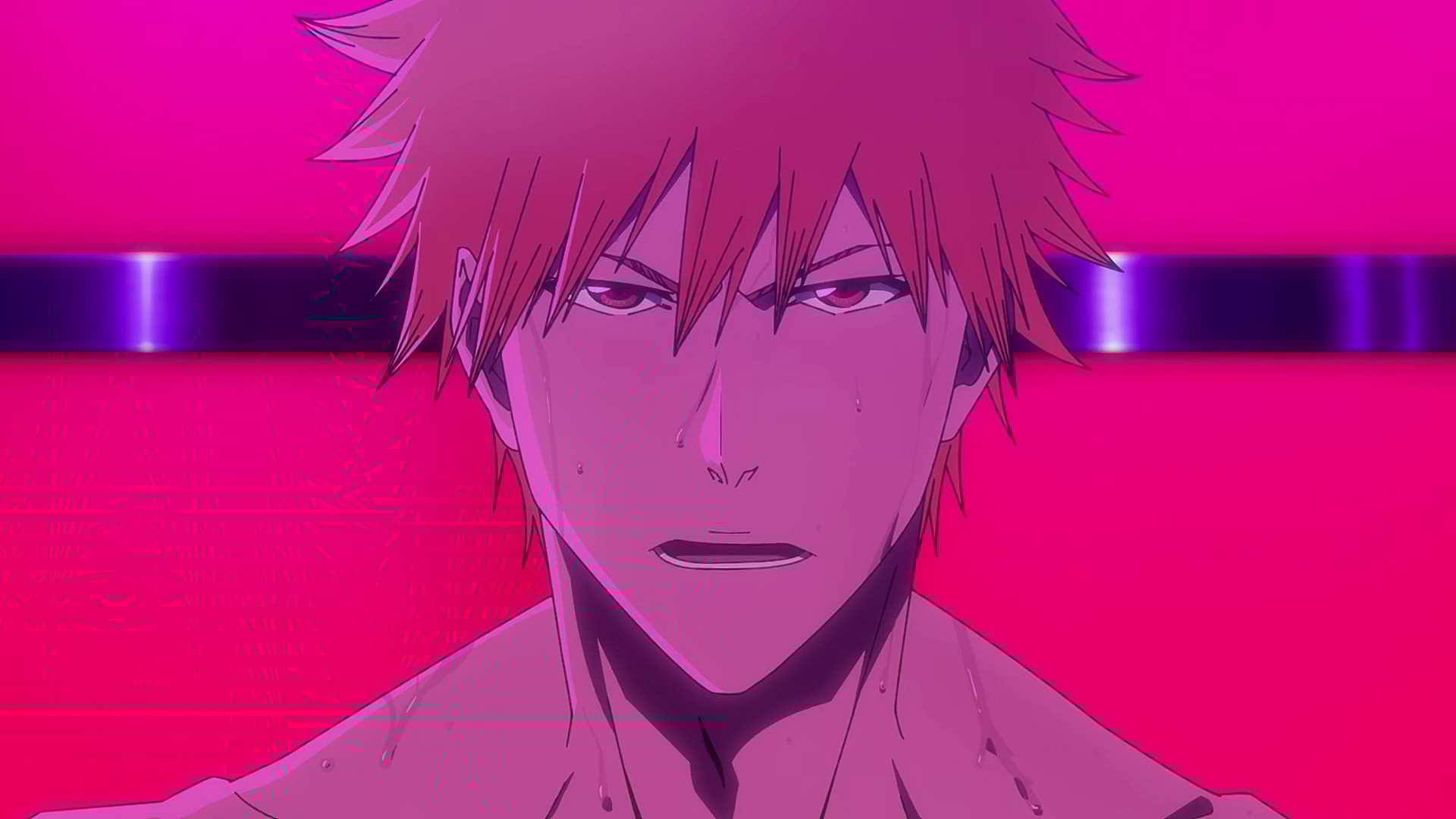 Ichigo Kurosaki (Masakazu Morita) is ready for Senjumaru's (Rina Sato) next order in Bleach: Thousand-Year Blood War Episode 17 "HEART of WOLF" (2023), Studio Pierrot