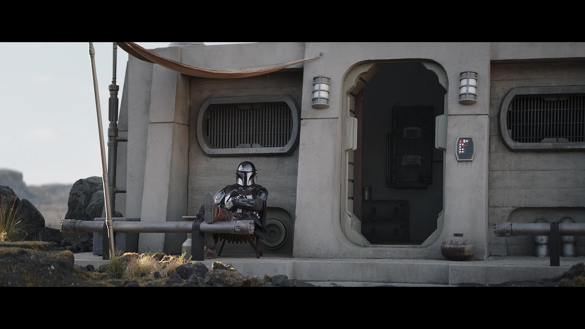 Din Djarin (Pedro Pascal) gets his 'home on the range' in The Mandalorian Season 3 Episode 8 "Chapter 24: The Return" (2023), Disney