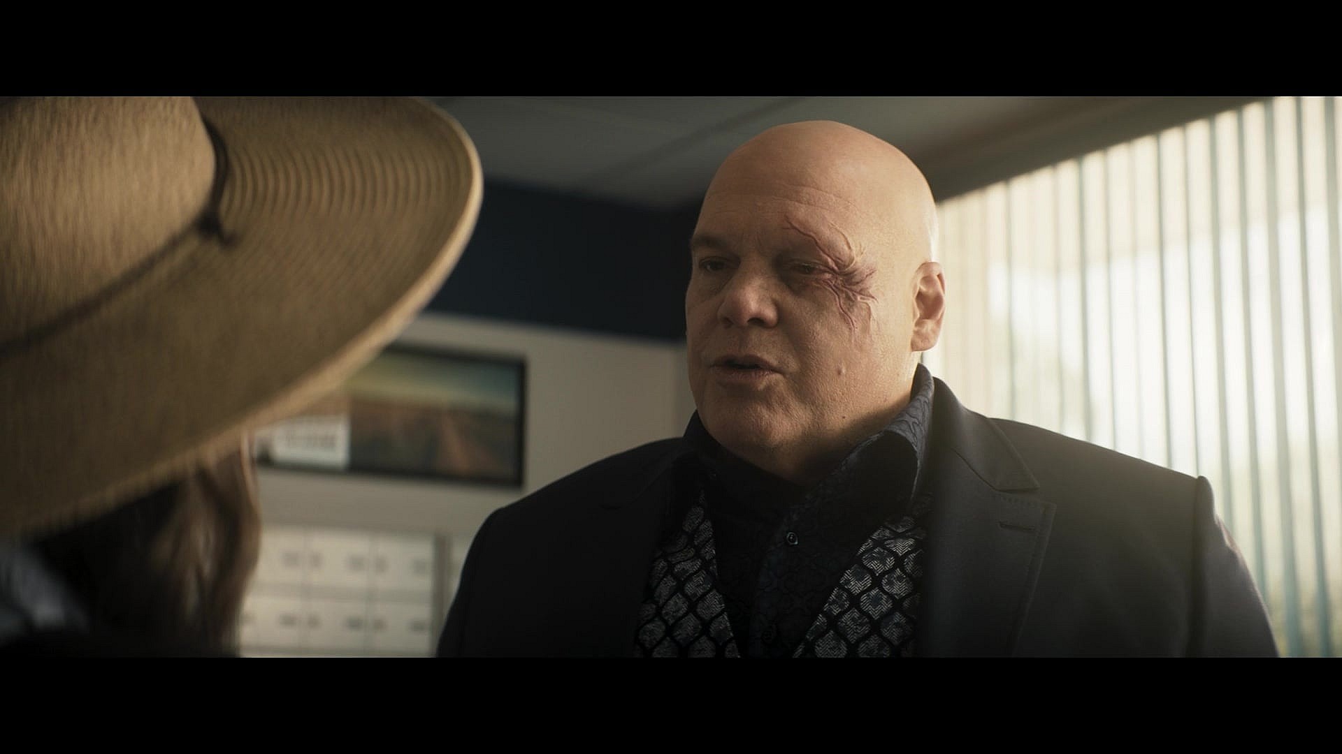 Kingpin (Vincent D'Onofrio) has a chance encounter with Maya's grandmother (Tantoo Cardinal) in Echo Season 1 Episode 5 "Maya" (2023), Marvel Entertainment