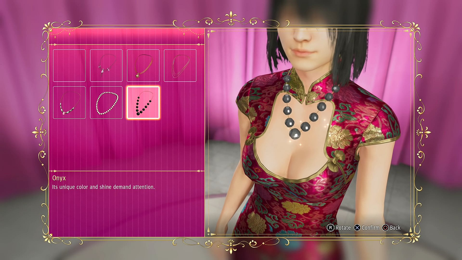 Saori Shirosaki (Yuko Kaida/Aimee Castle) gets ready for her undercover mission in Judgment (2018), Sega