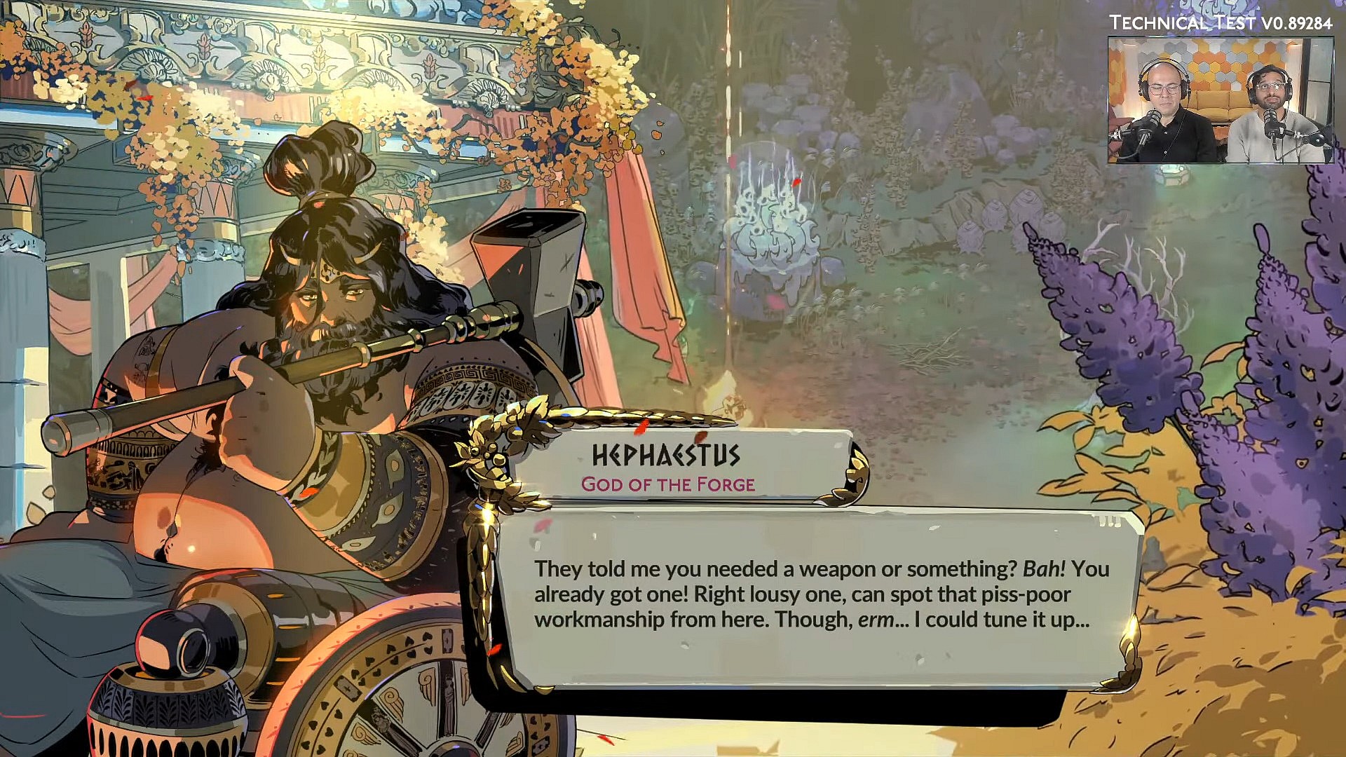 Hephaestus (TBA) makes his debut in Hades II (2025), Supergiant Games