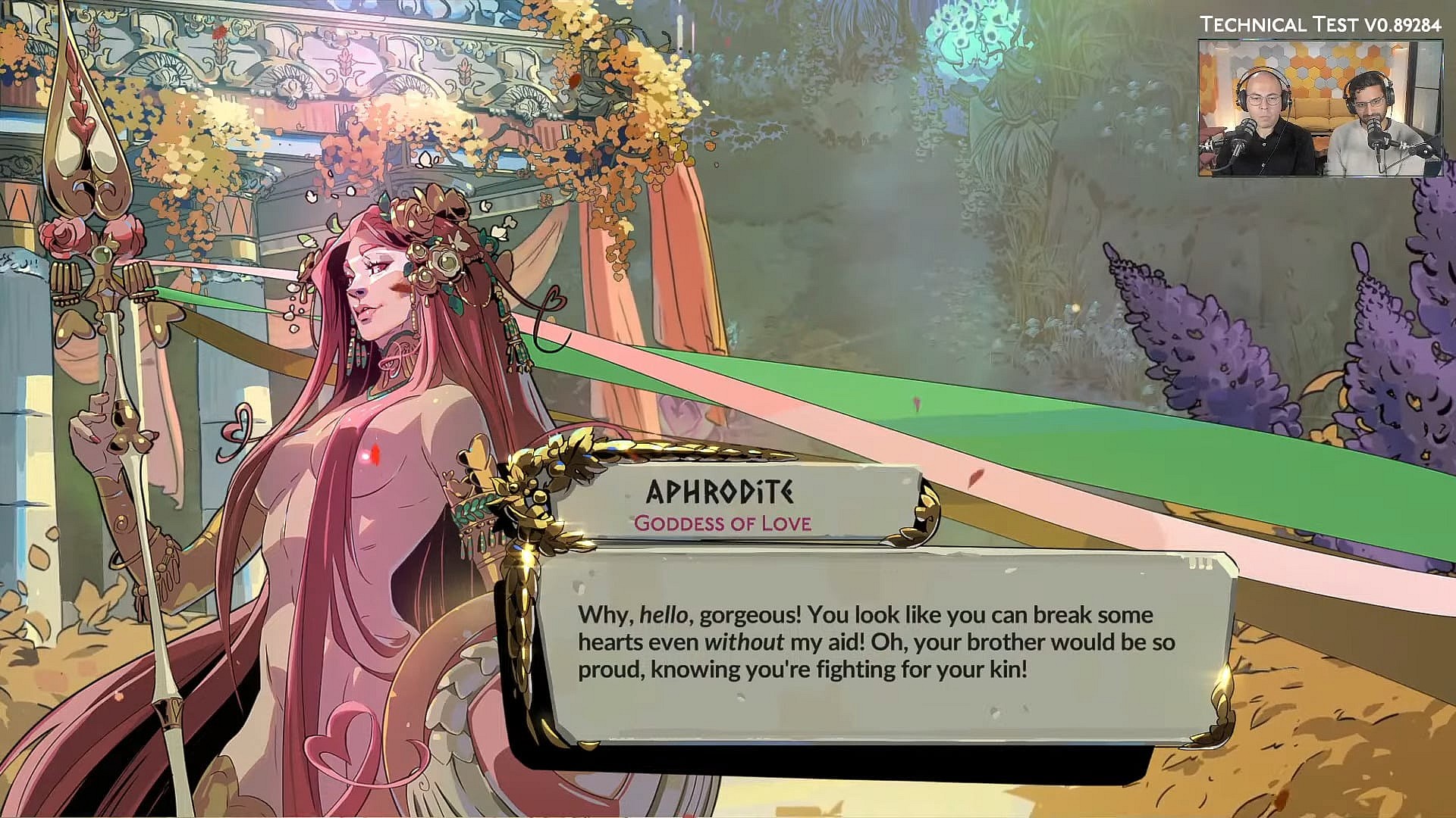 Aphrodite (Courtney Vineys) returns for Hades II (2025), Supergiant Games