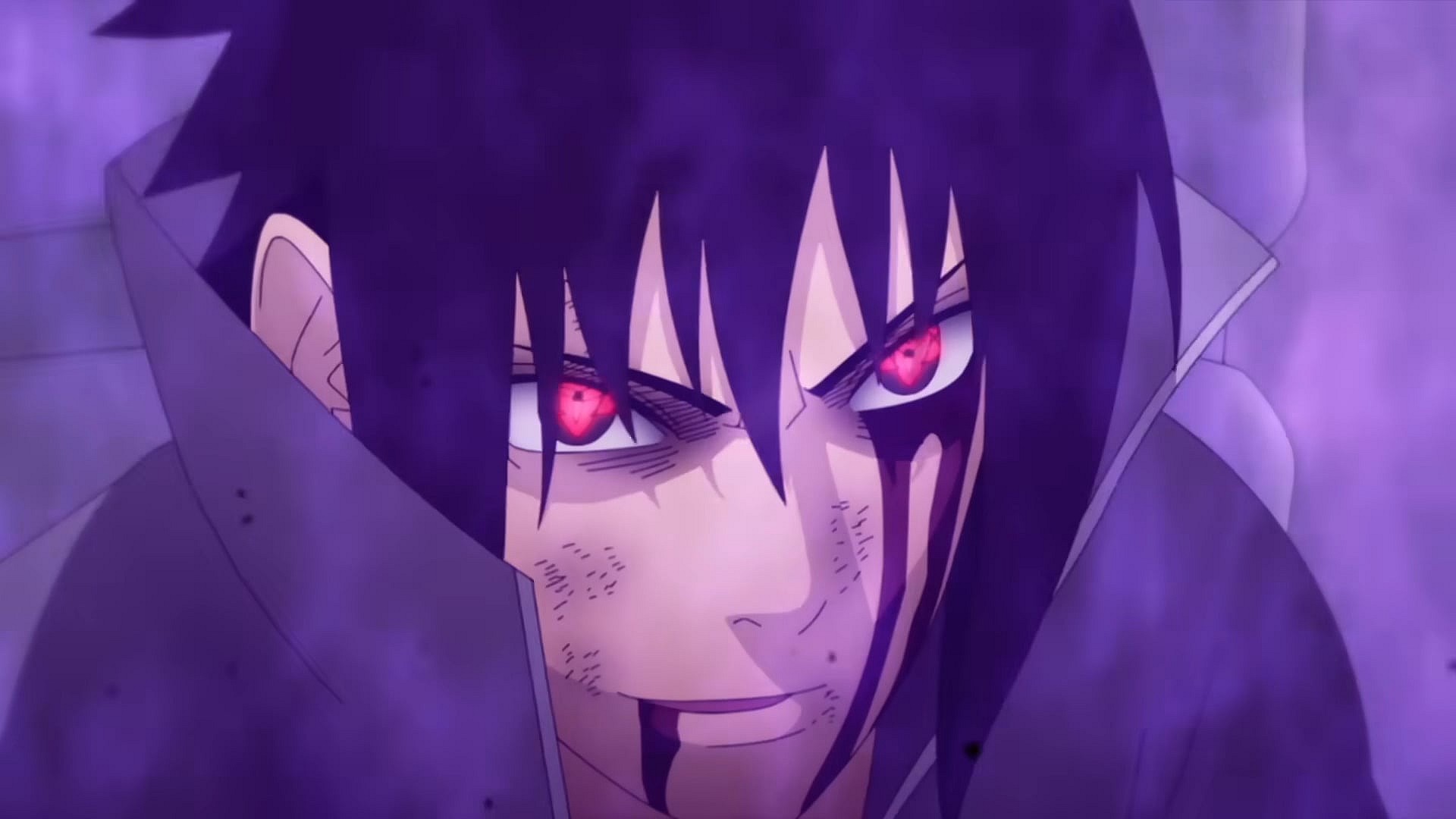 Sasuke (Noriaki Sugiyama) reveals his Sharingan in 完全新作PV “ROAD OF NARUTO” | アニメ『NARUTO-ナルト-』20周年記念 | studioぴえろ【公式】(2023), Studio Pierrot