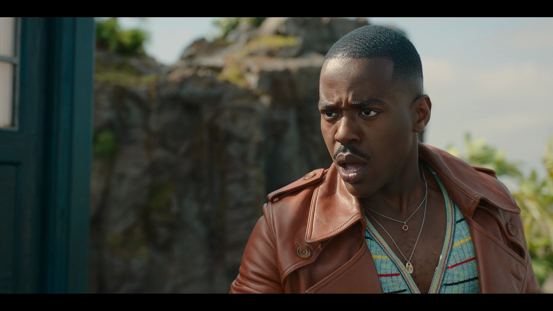 The Doctor (Ncuti Gatwa) witnesses the Butterfly Effect firsthand in Doctor Who Series 14 Episode 1 "Space Babies" (2024), BBC