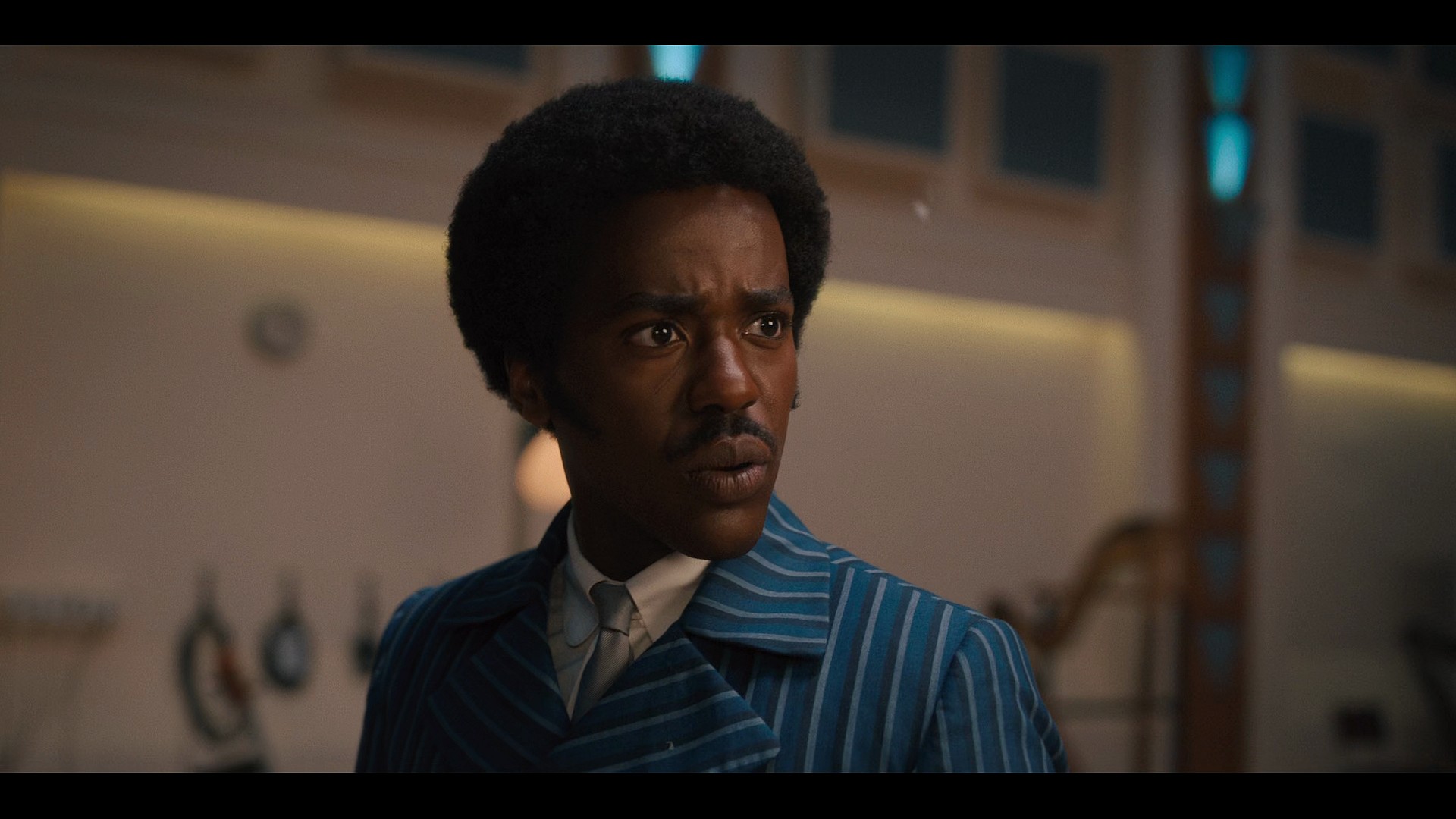 The Doctor (Ncuti Gatwa) realizes what he must do to take down the Maestro (Jinkx Monsoon) in Doctor Who Series 14 Episode 2 "The Devil's Chord" (2024), BBC