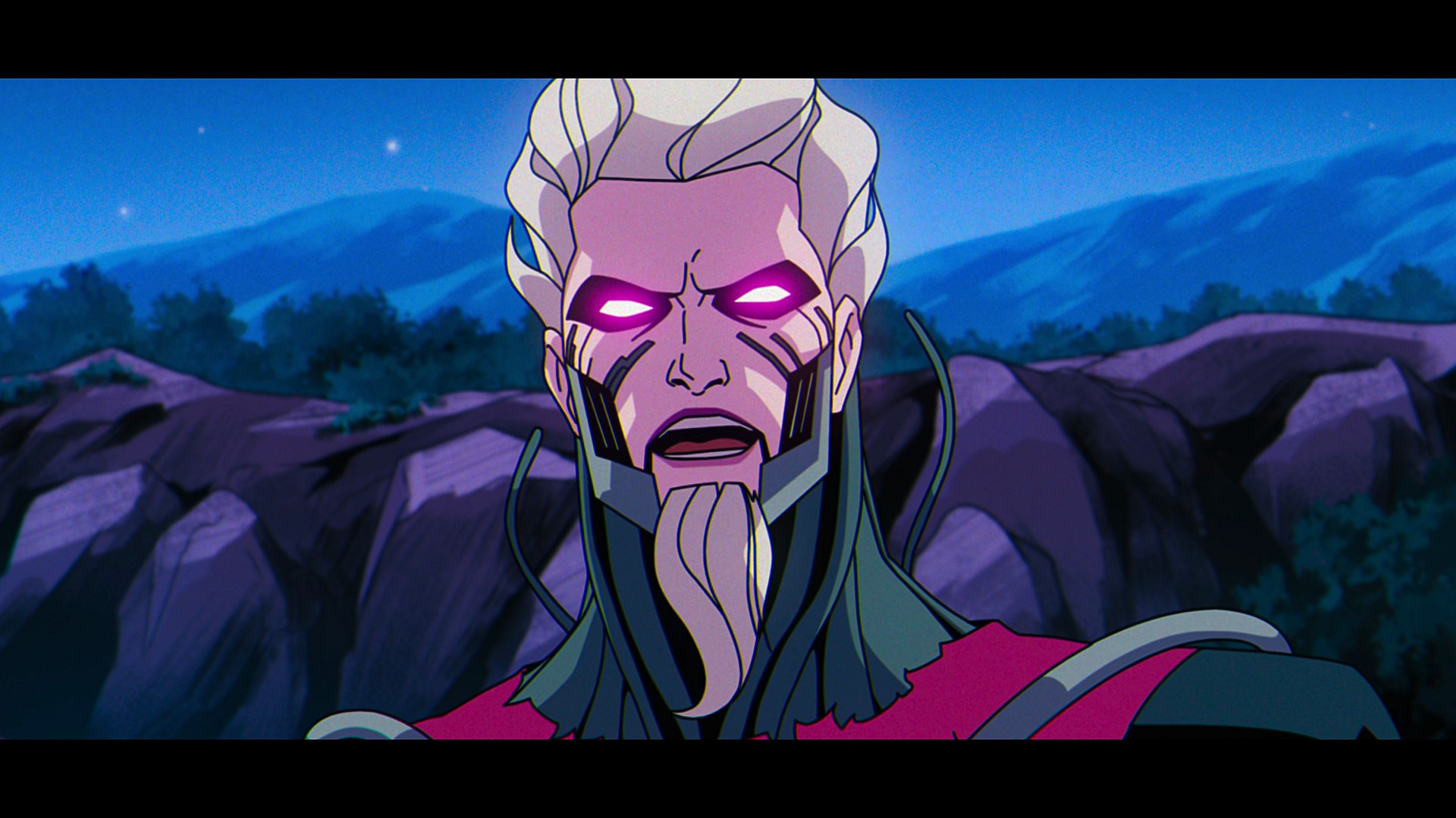 Bastion (Theo James) threatens to end the whole of life on Earth X-Men '97 Season 1 Episode 10 'Tolerance is Extinction - Part 3' (2024), Disney Plus