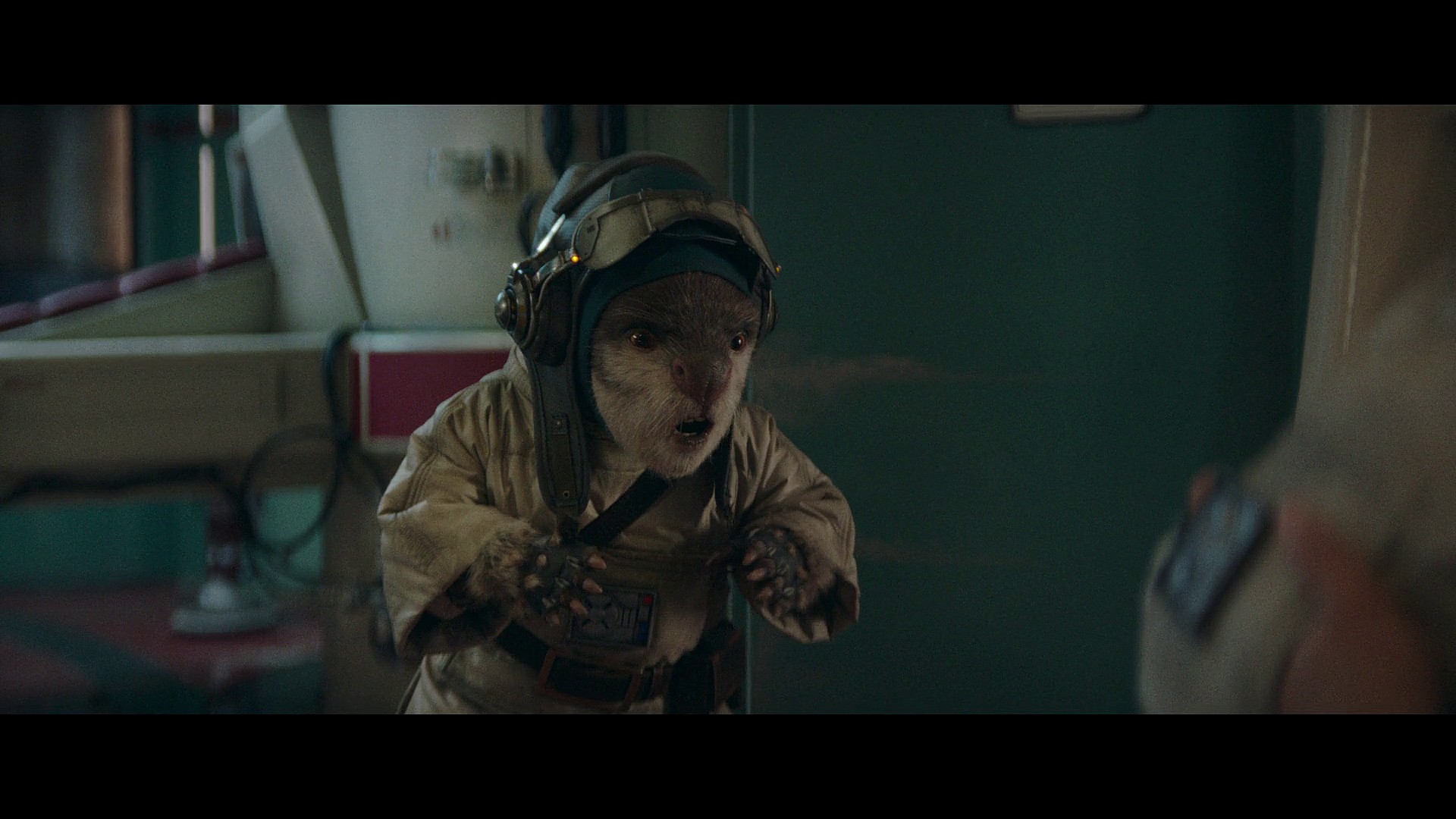 Bazil is not a fan of Pip in The Acolyte Season 1 Episode 4 "Day" (2024), Disney