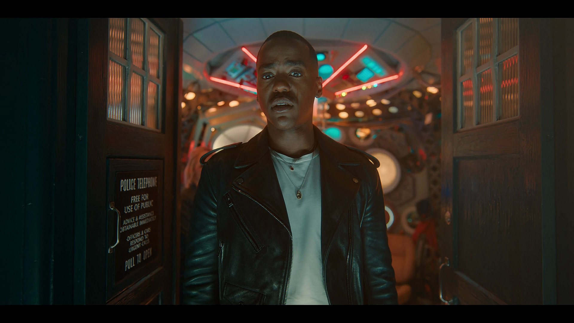 The Doctor (Ncuti Gatwa) discovers Sutkeh (Gabriel Woolf) has already begun wiping out life across the universe in Doctor Who Series 14 Episode 8 “Empire of Death” (2024), BBC