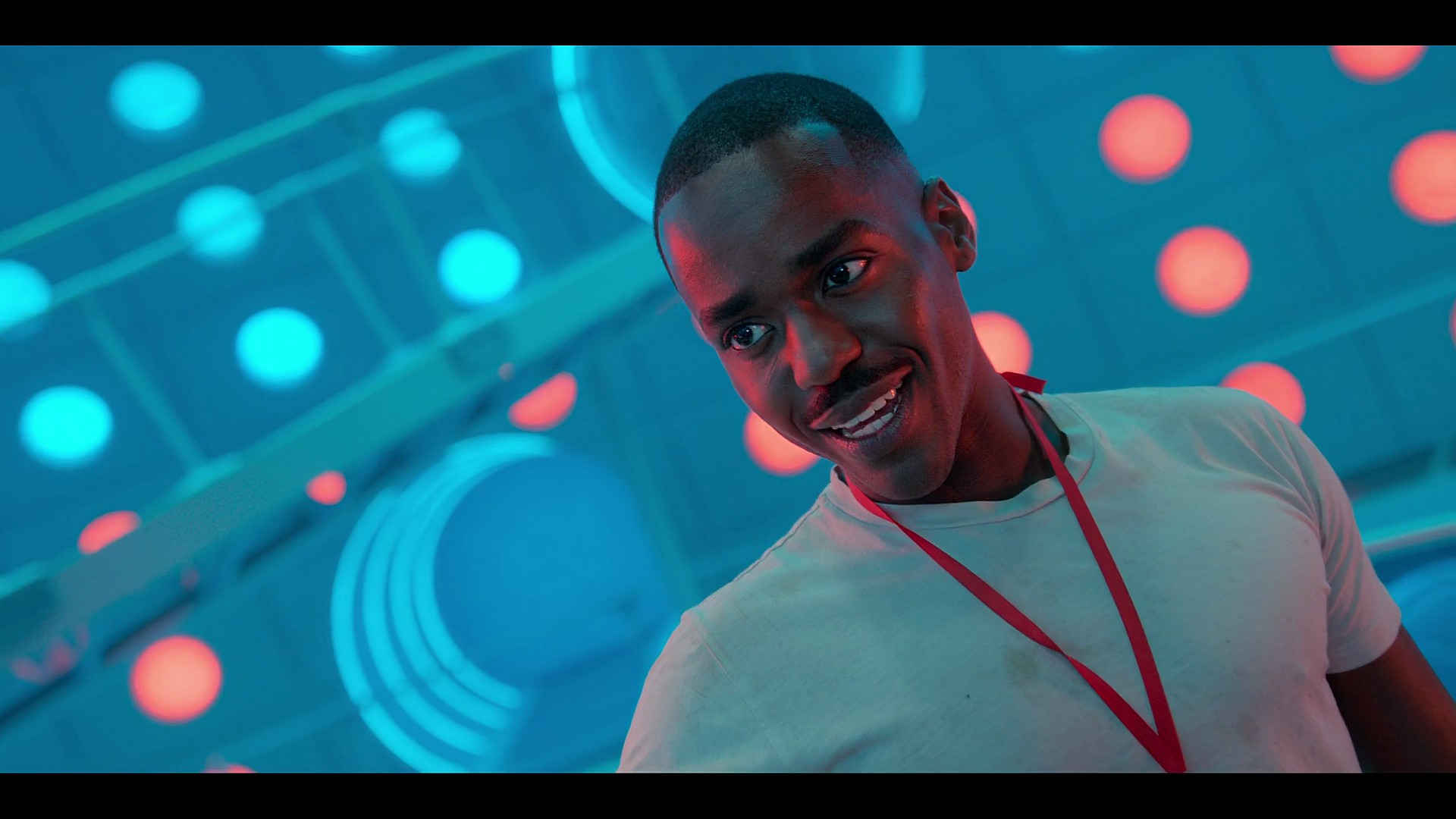 The Doctor (Ncuti Gatwa) realizes how to defeat Sutkeh (Gabriel Woolf) once and for all in Doctor Who Series 14 Episode 8 “Empire of Death” (2024), BBC