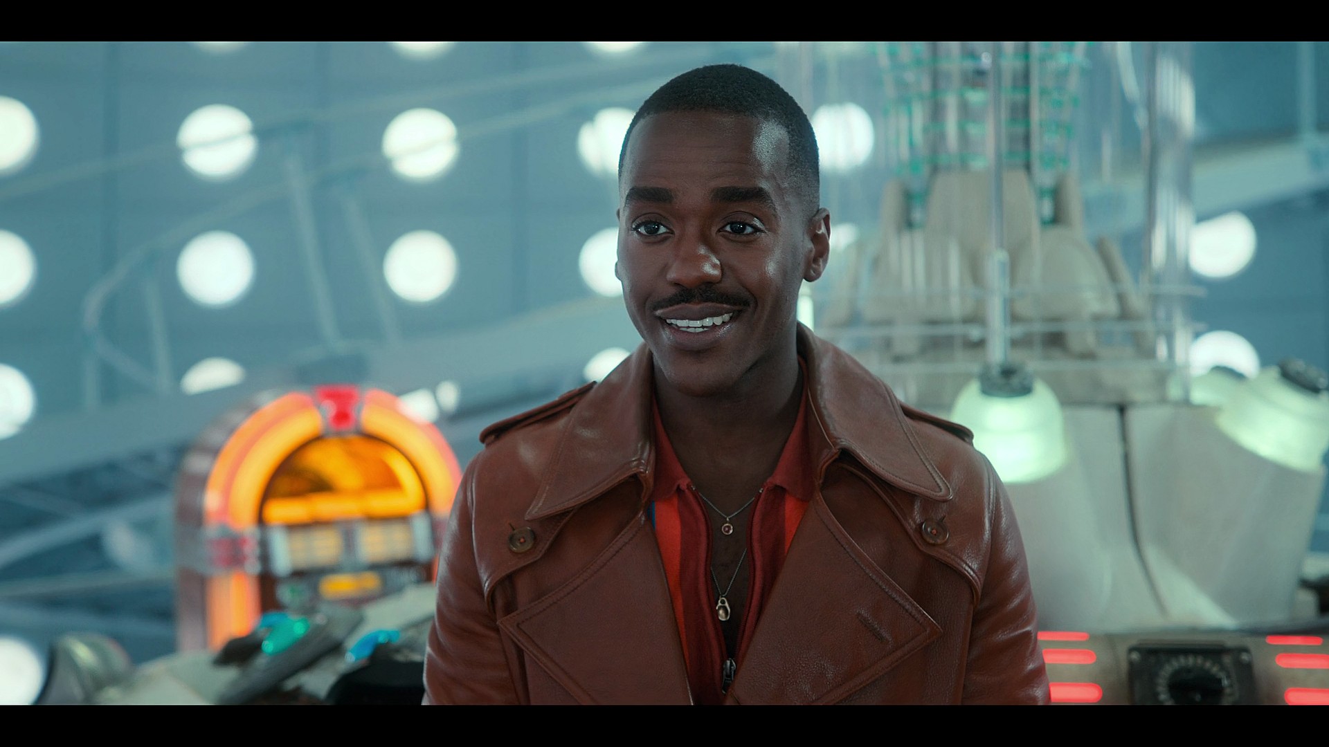 The Doctor (Ncuti Gatwa) says good-bye to Ruby (Millie Gibson) in Doctor Who Series 14 Episode 8 “Empire of Death” (2024), BBC