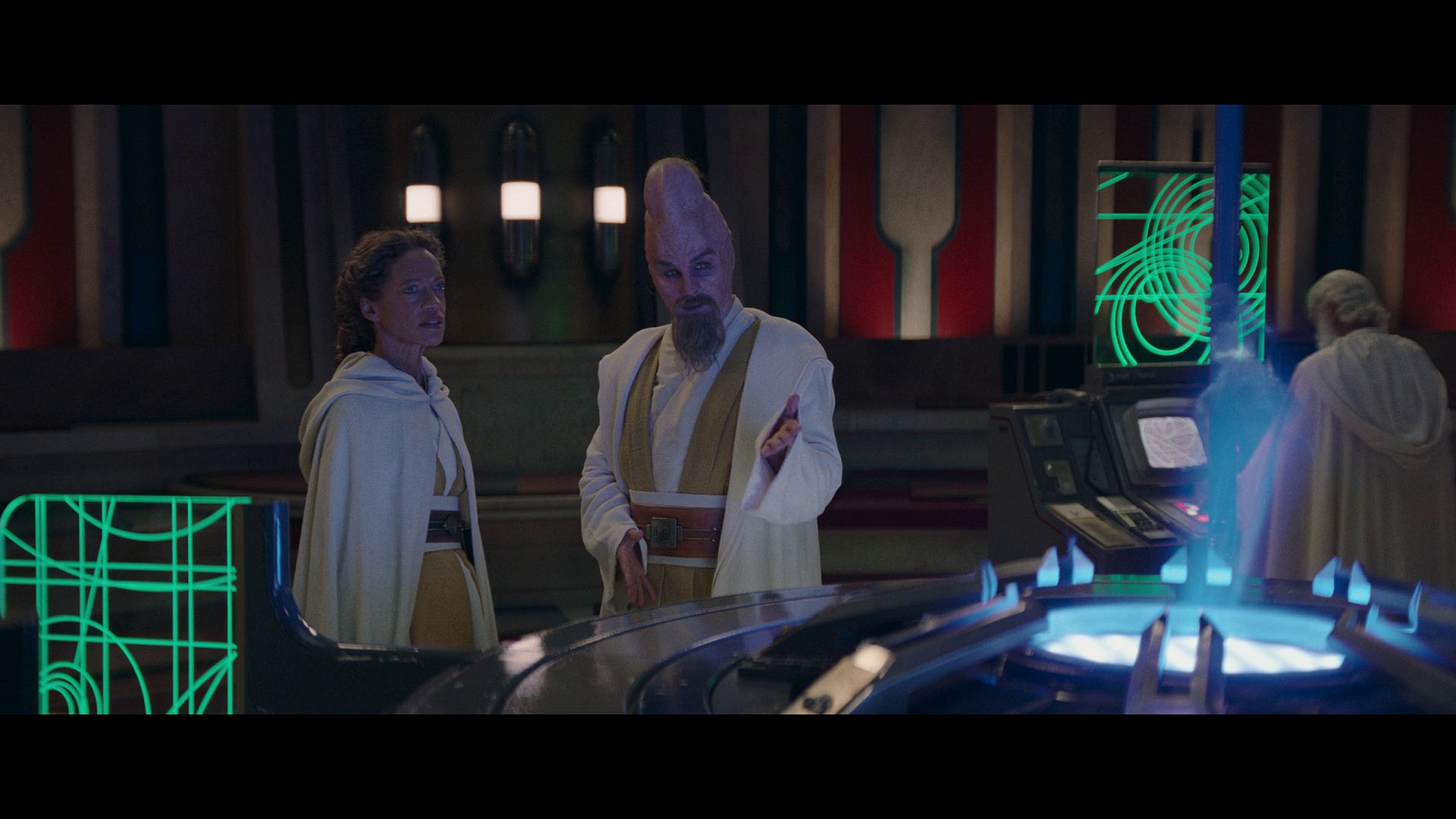 Ki-Adi-Mundi (Derek Arnold) makes a canon-breaking appearance in The Acolyte Season 1 Episode 4 'Day' (2024), Disney