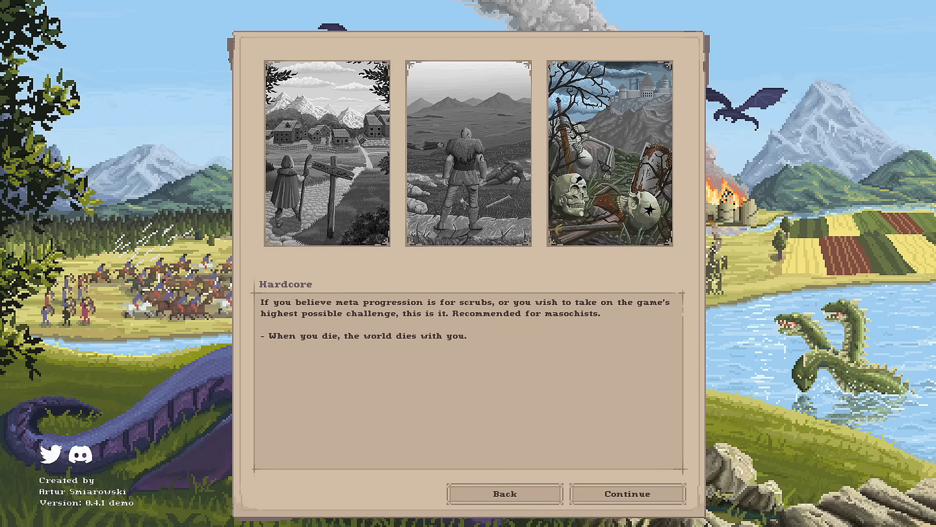 Players can choose their difficulty in Soulash II (2025), Artur Smiarowski