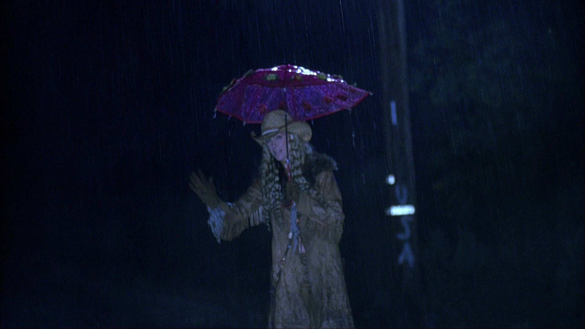 Art to hitchhiking in the rain