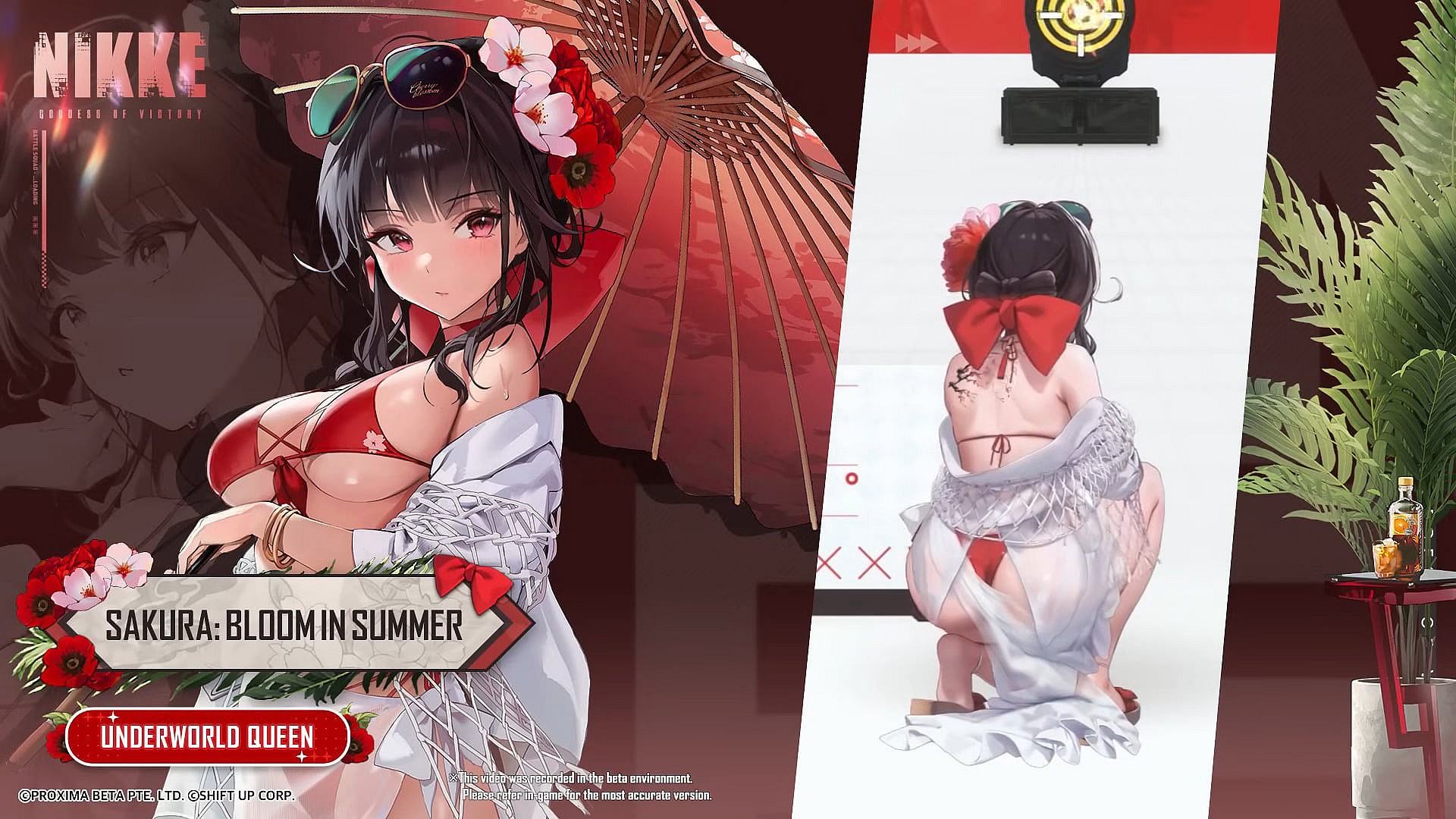 Sakura (Choi Jung-yoon) is locked and loaded in Goddess of Victory: Nikke (2022), Shift Up