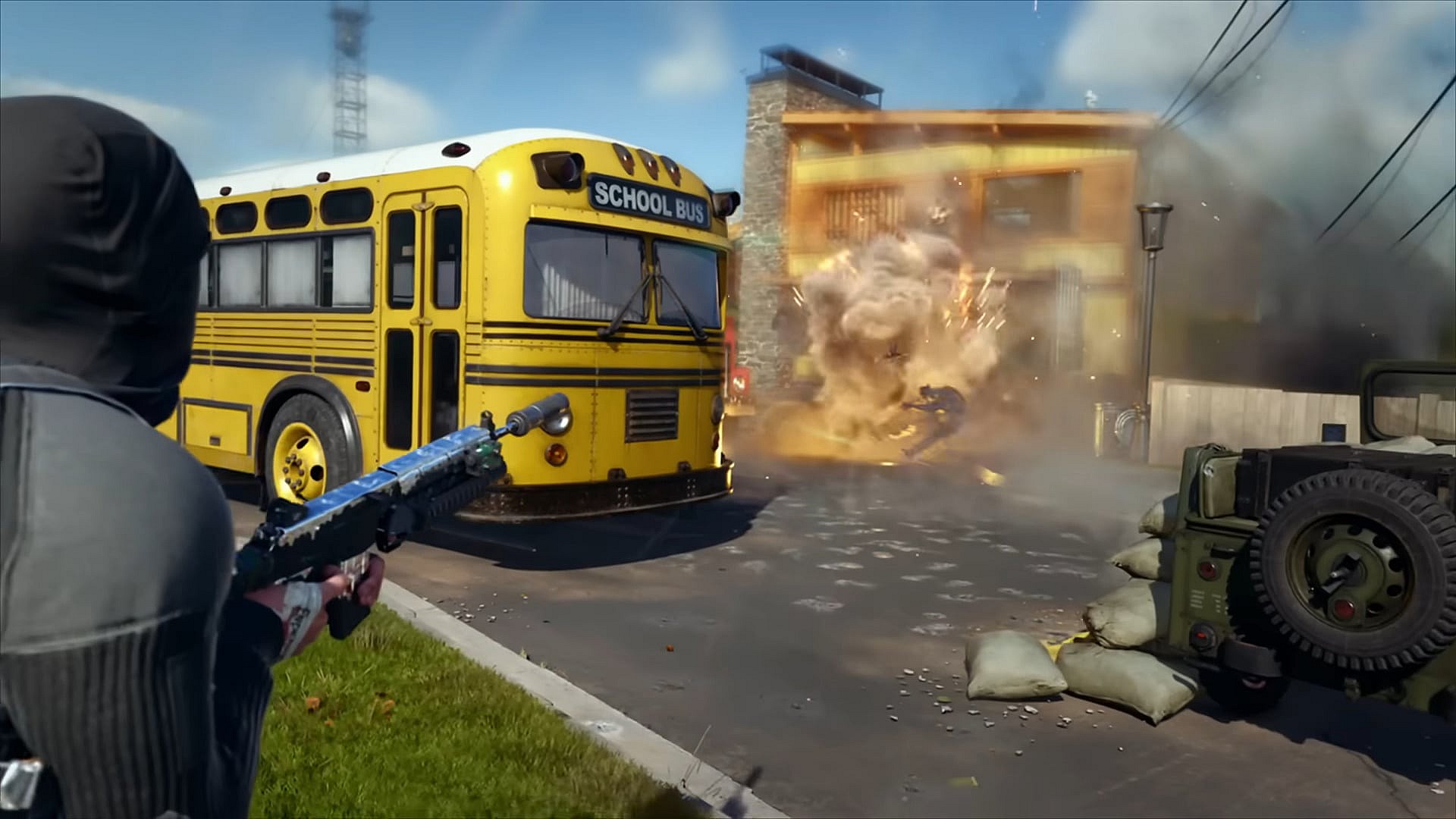 A player prepares to rush headfirst into a firefight in Call of Duty: Black Ops 6 (2024), Activision