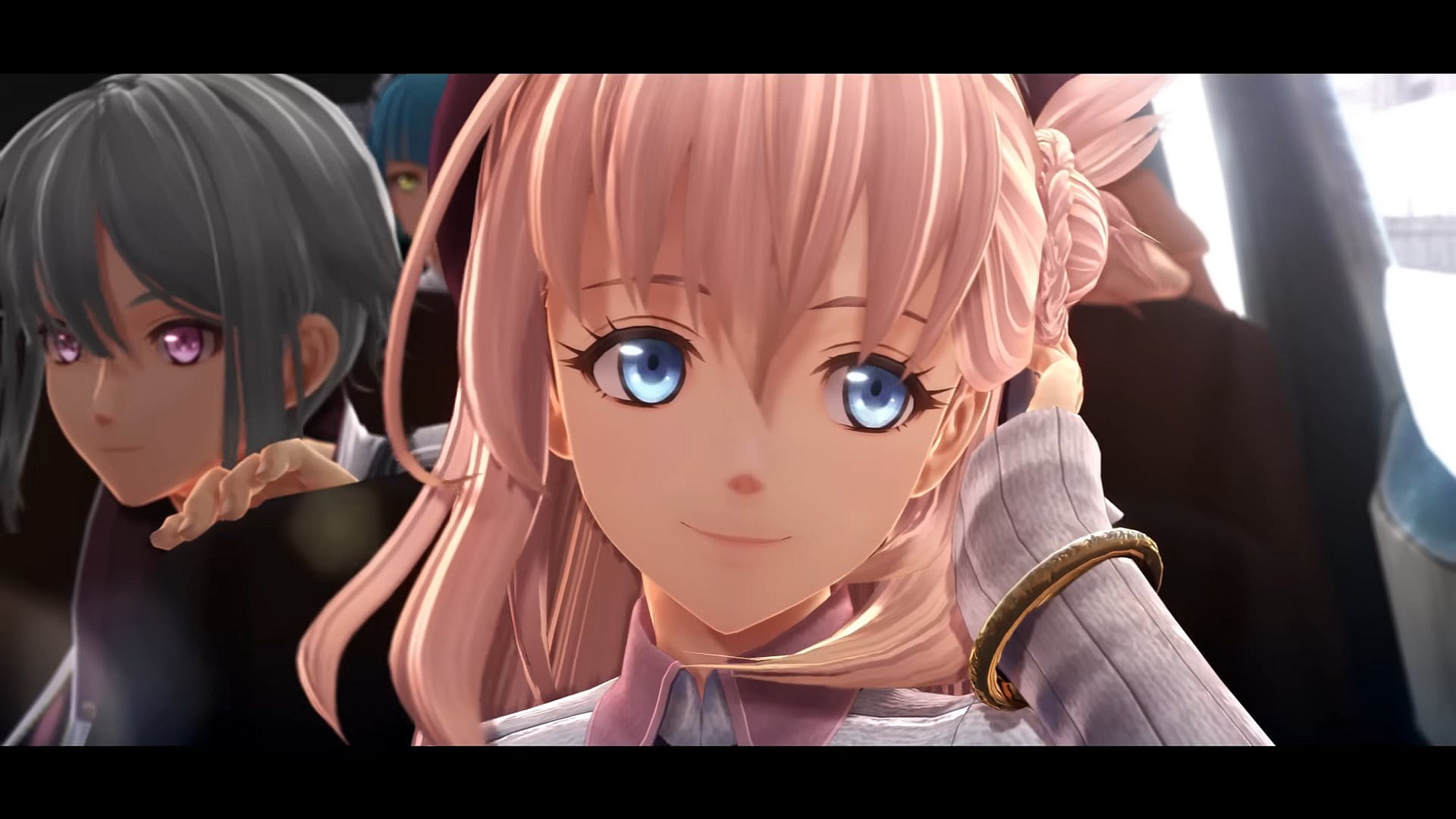 Agnès (Miku Itou) enjoys the company of her friends in The Legend of Heroes: Kai no Kiseki: -Farewell, O Zemuria- (2024), Nihon Falcom