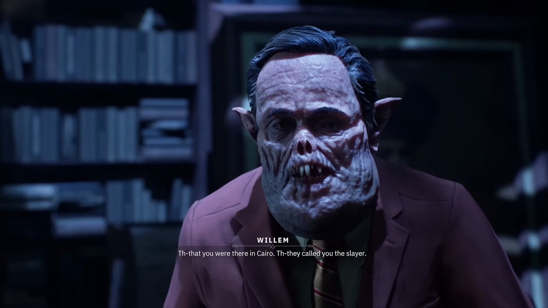 William (TBA) cowers in fear in Vampire: The Masquerade - Bloodlines 2 (2025), The Chinese Room