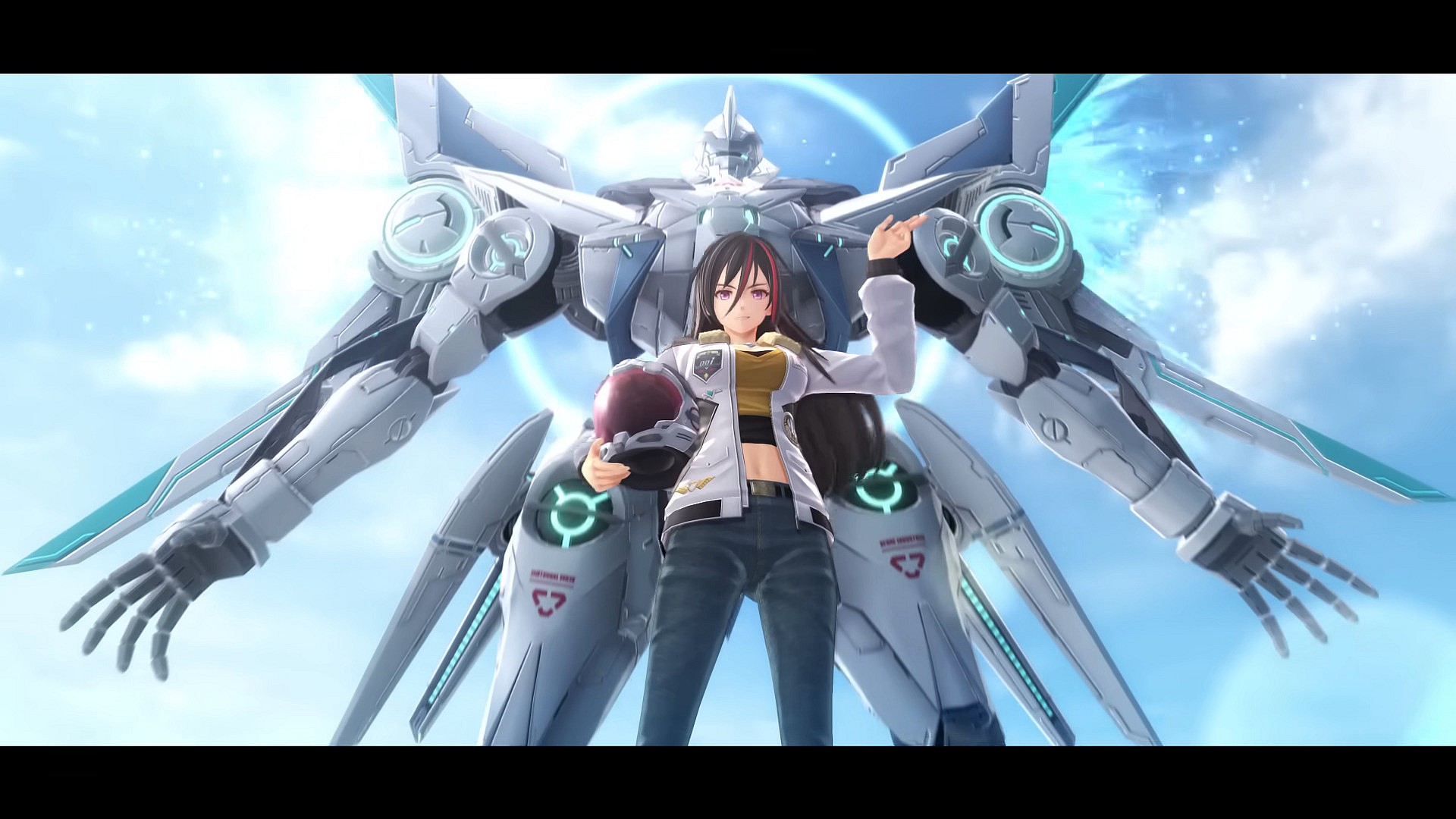 Hermès (Chiaki Omigawa) is ready to take to the skies in The Legend of Heroes: Kai no Kiseki: -Farewell, O Zemuria- (2024), Nihon Falcom