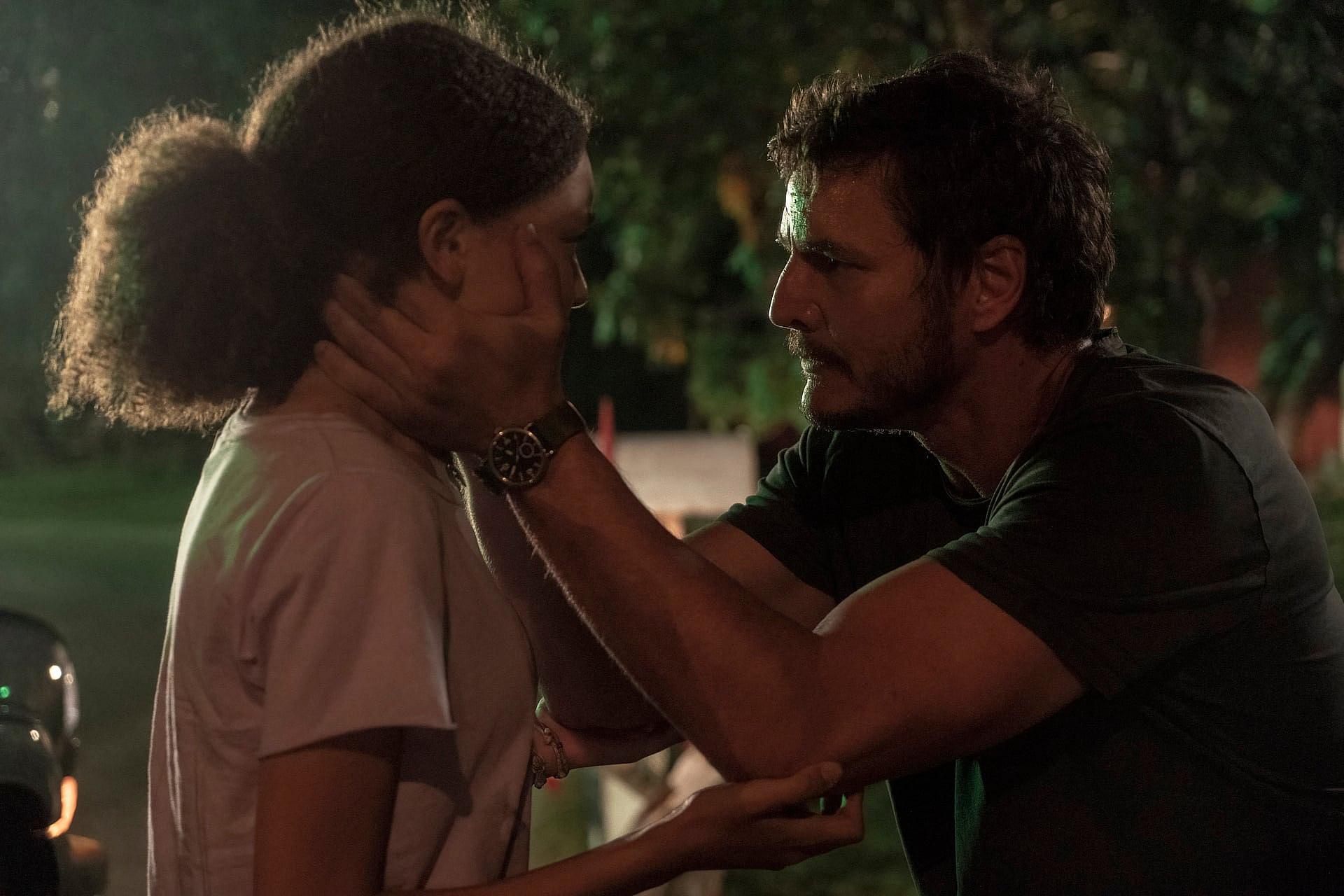 Nico Parker as Sarah, Pedro Pascal as Joel in The Last of Us (2023), HBO