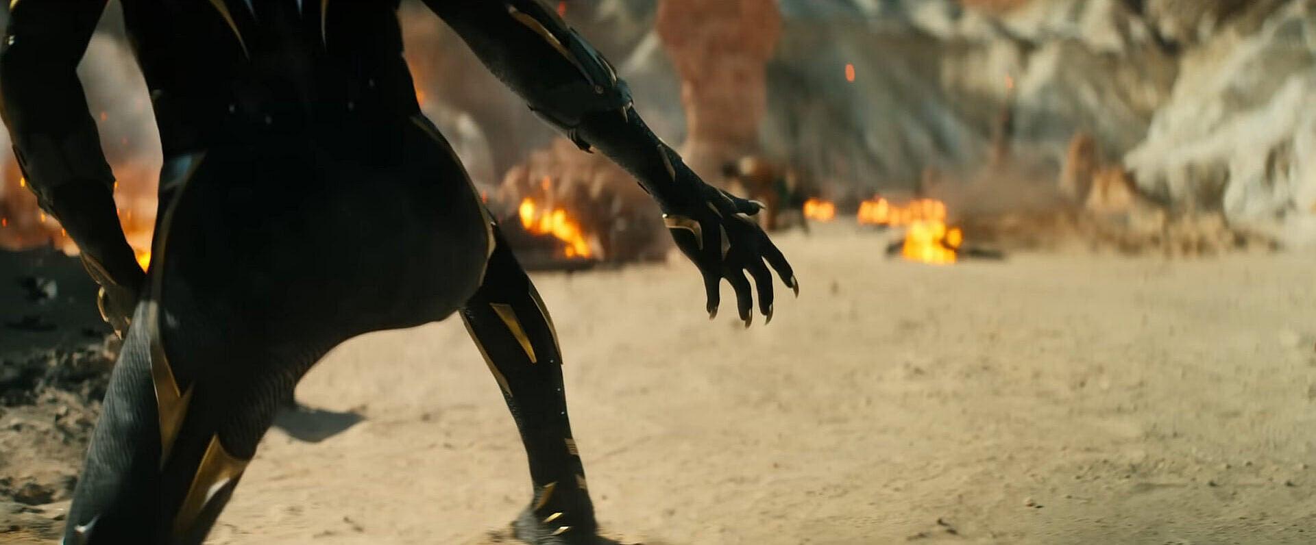 Shuri unfurls her claws in Black Panther: Wakanda Forever (2022), Marvel Entertainment