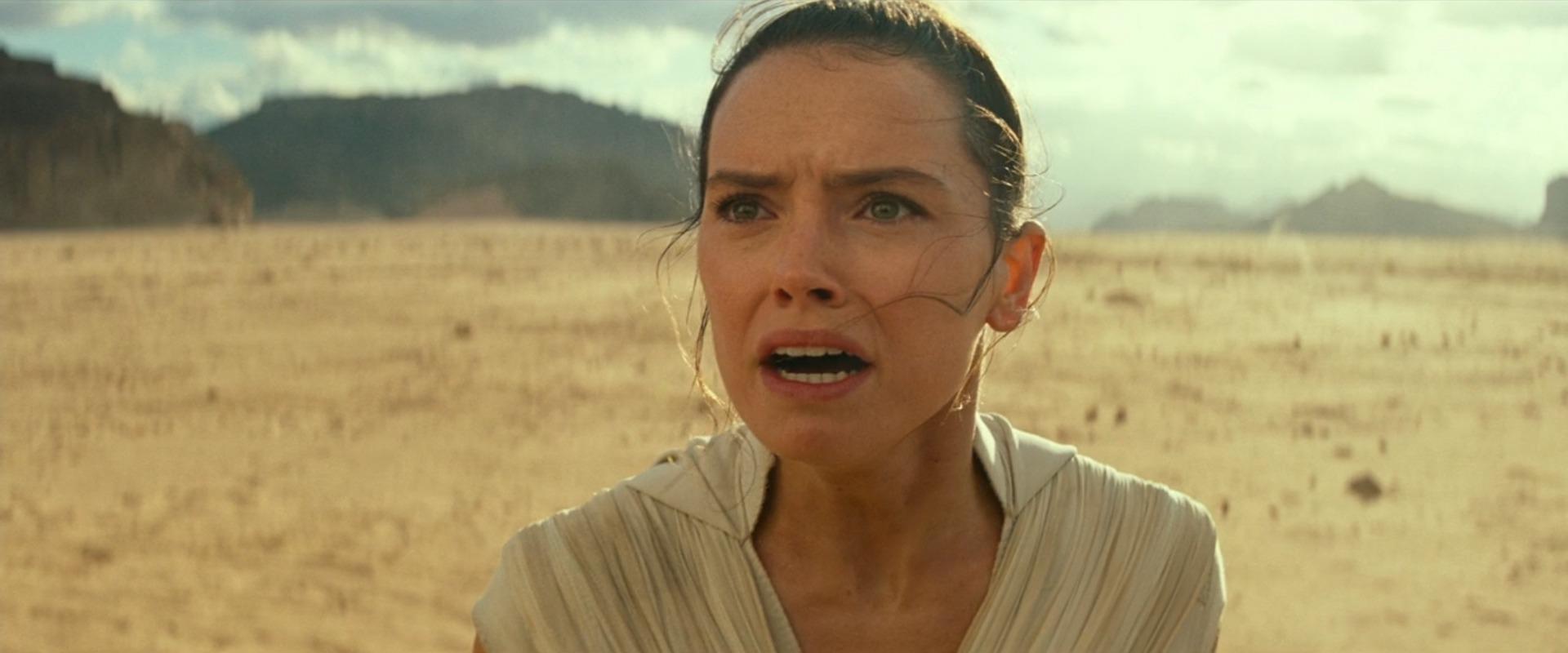Daisy Ridley as Rey in Star Wars Episode IX: The Rise of Skywalker