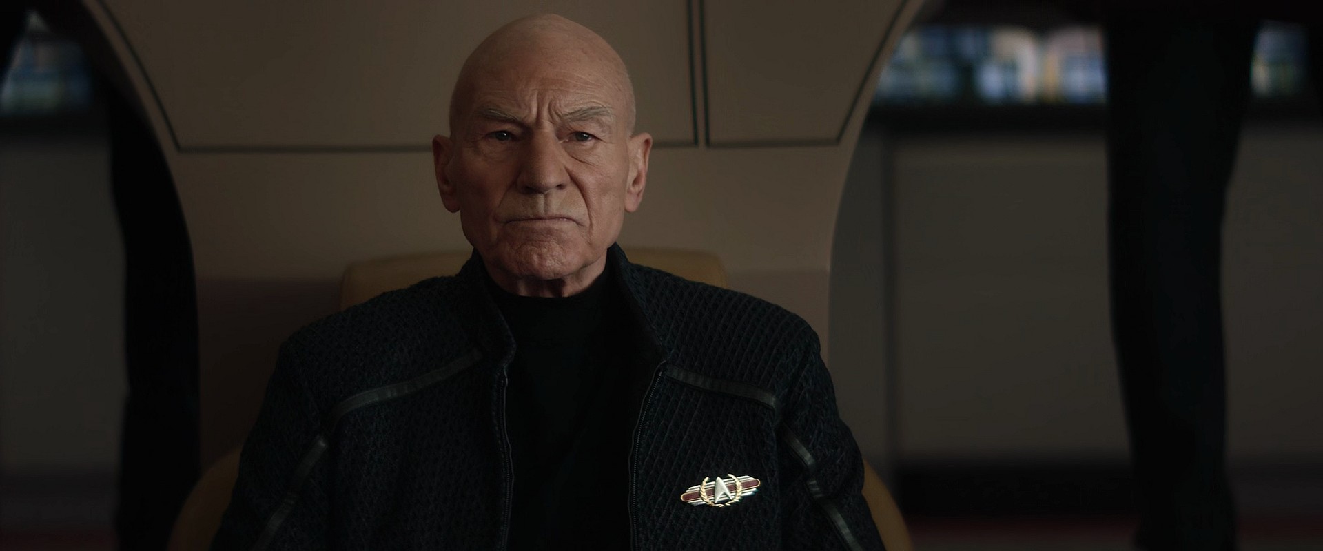 Picard (Patrick Stewart) prepares for a final showdown with the Borg in Star Trek: Picard Season 3 Episode 10 "Et in Arcadia Ego: Part 2" (2023), Paramount
