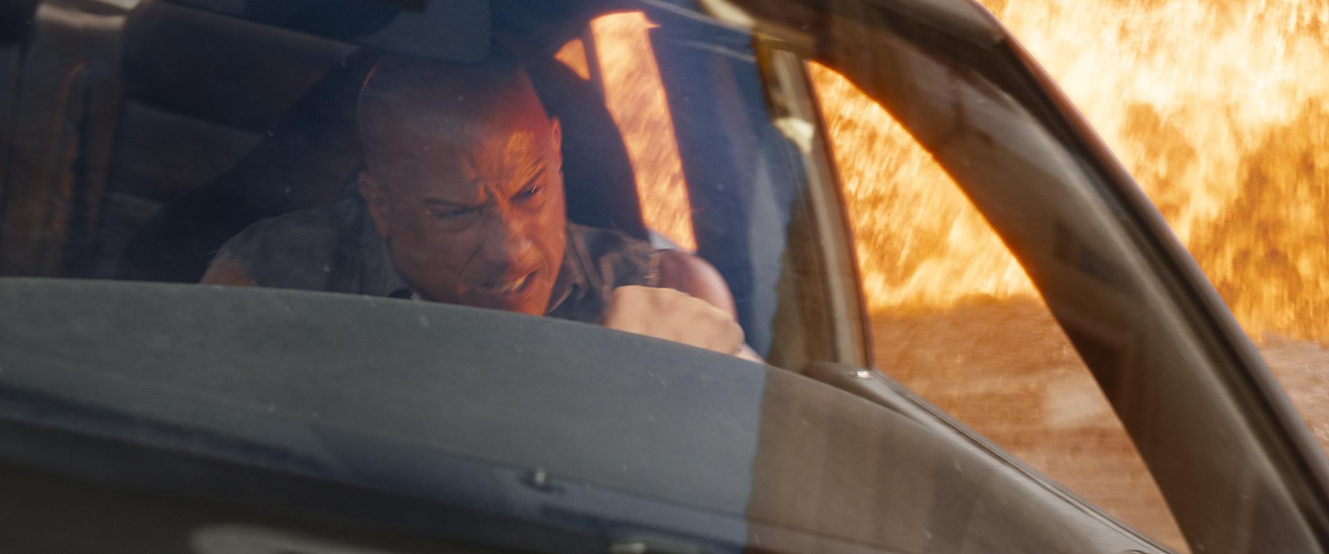 Vin Diesel as Dom in Fast X, directed by Louis Leterrier.