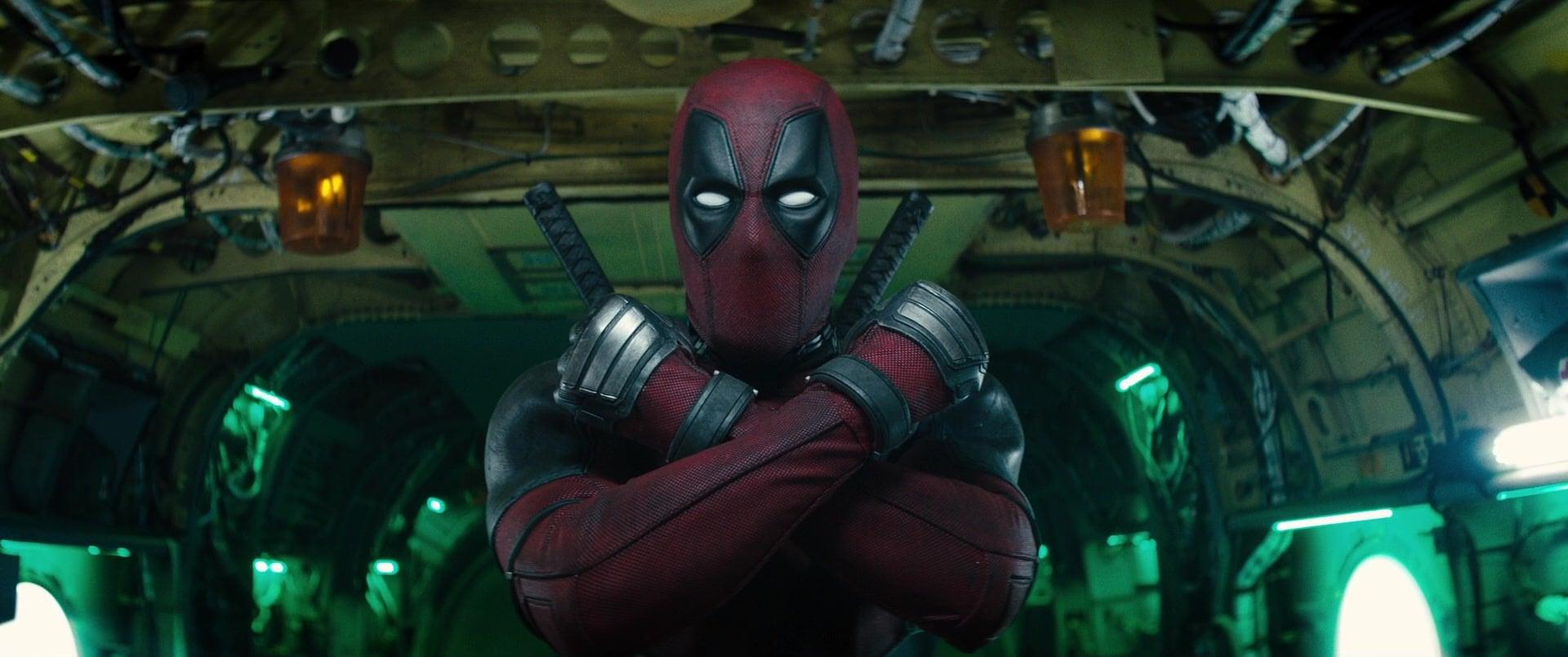 Deadpool (Ryan Reynolds) prepares to deploy X-Force in Deadpool 2 (2016), Marvel Entertainment