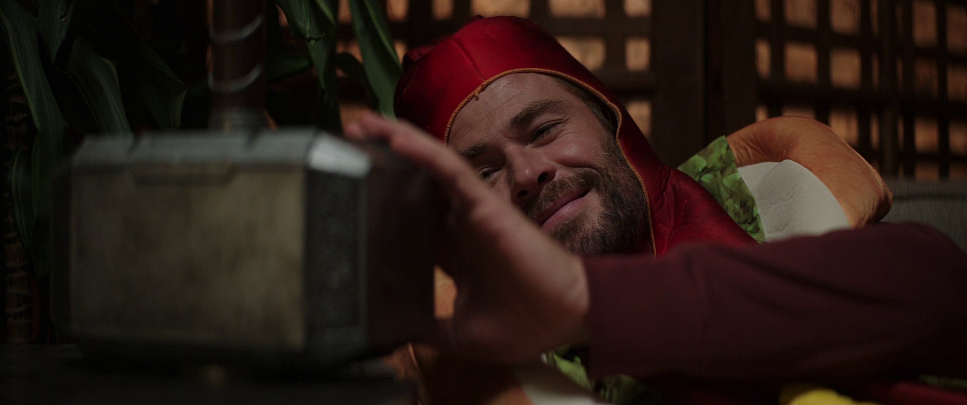 Thor (Chris Hemsworth) dreams of a life that could have been in Thor: Love and Thunder (2022), Marvel Entertainment via Blu-ray